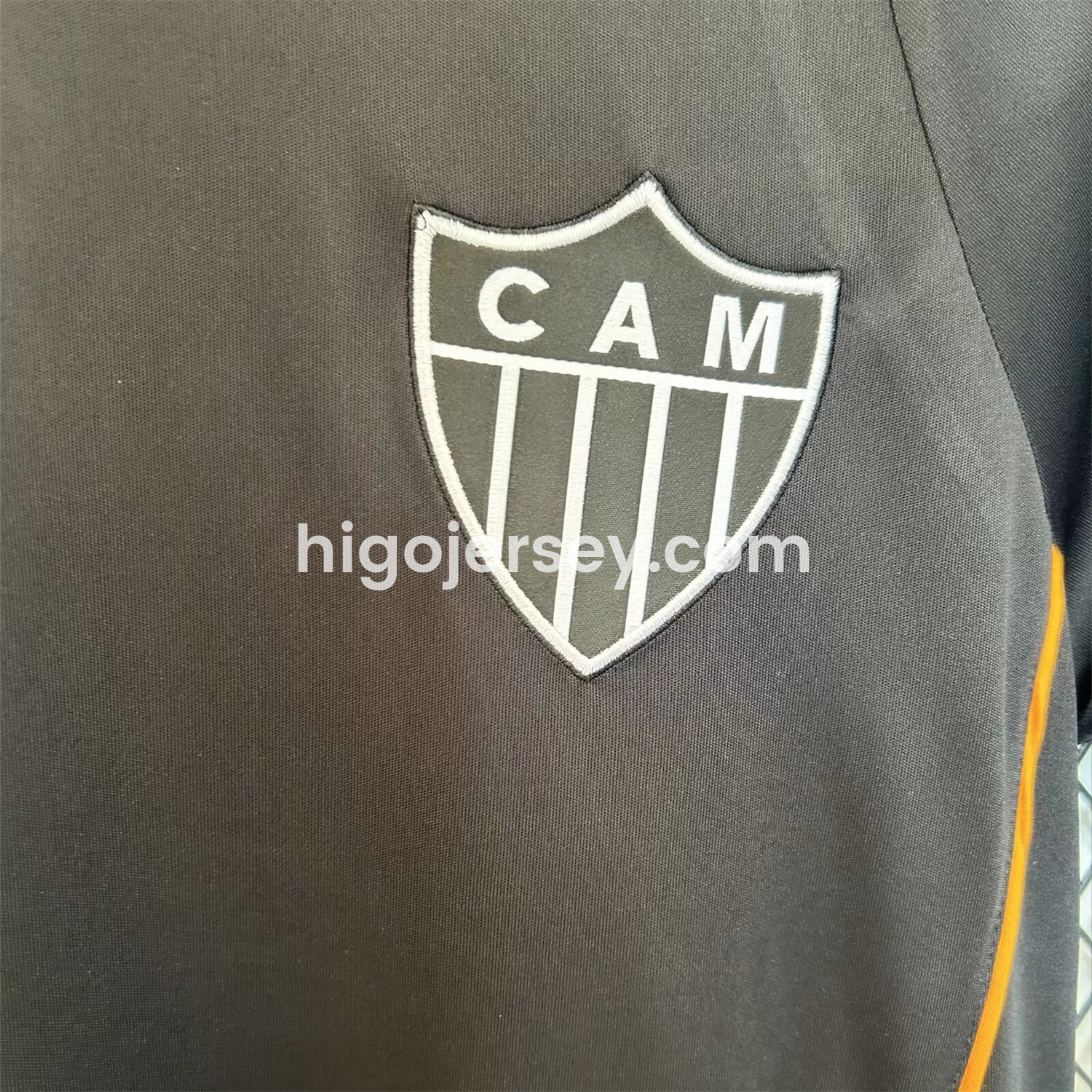 Higojerseys-Atletico Mineiro 24-25 Black Training Round Neck Jersey - Fans Version