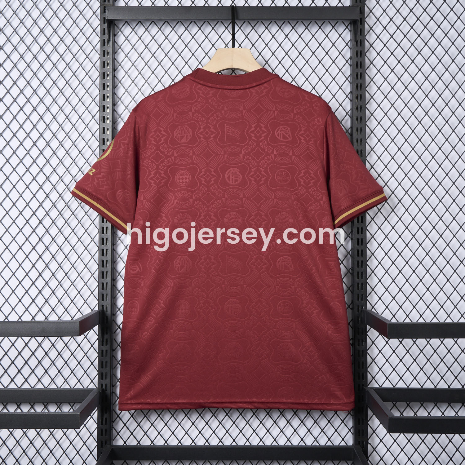 Higojerseys-Bayern Munich 2025 Red 125th Anniversary Jersey - Fans Version