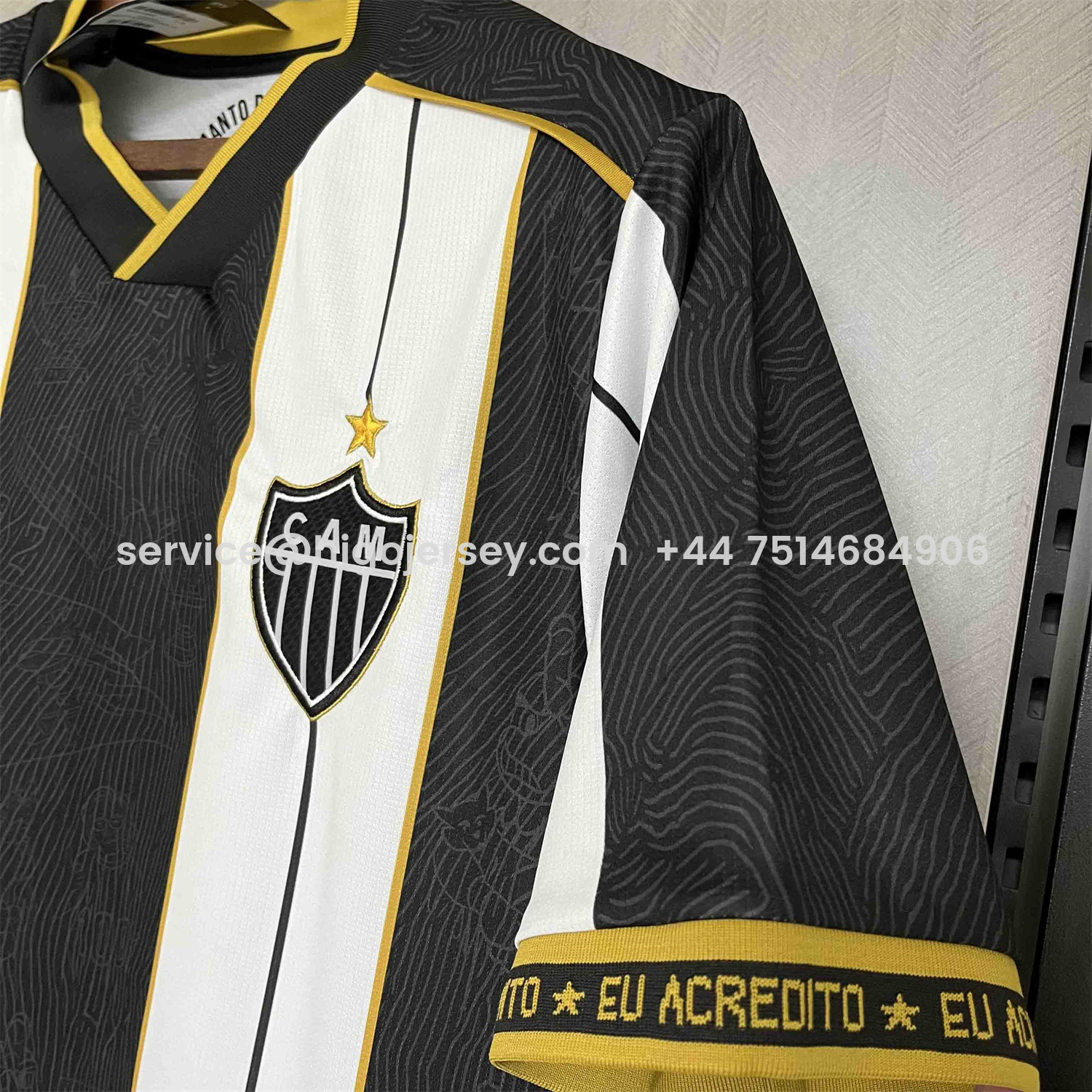 Higojerseys-Atletico Mineiro 25-26 Black And White Special Edition Jersey - Fans Version