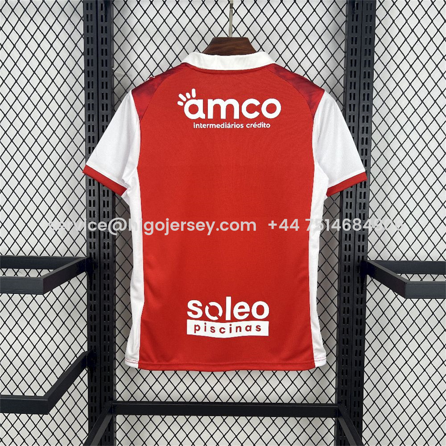 Higojerseys-Braga 25-26 Home Jersey - Fans Version