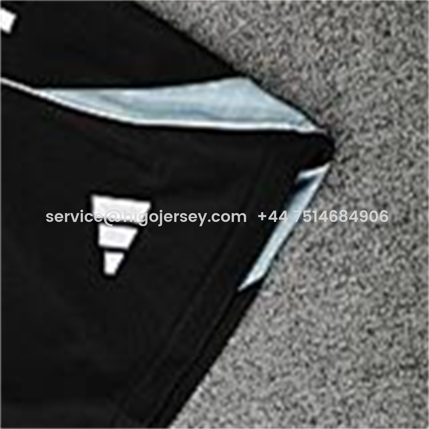 Higojerseys-Real Madrid 25-26 Vest Training Set - Black And Light Grey Vest & Black Shorts