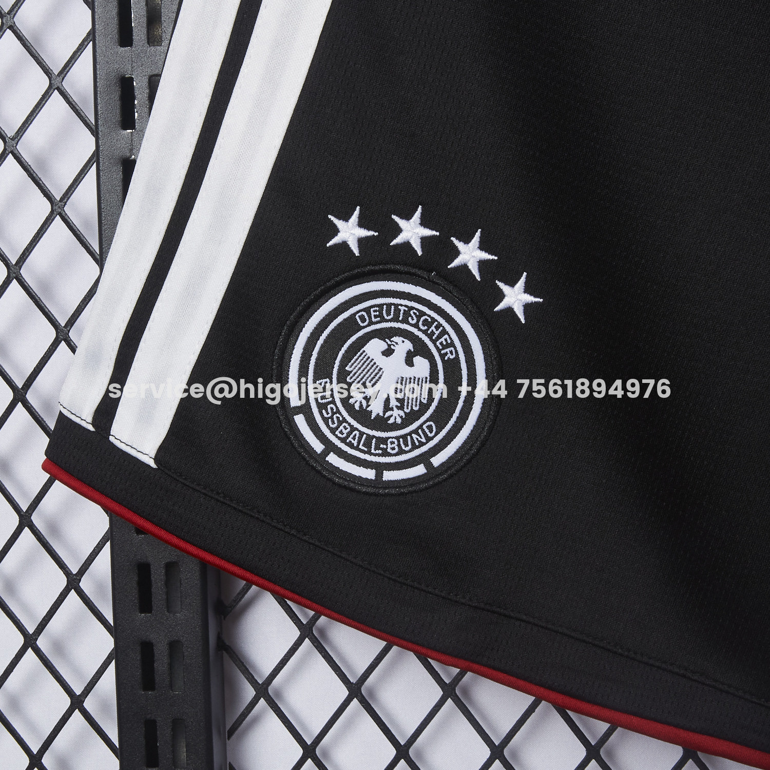 Higojerseys-Germany 2026 Home Black Shorts - Fans Version