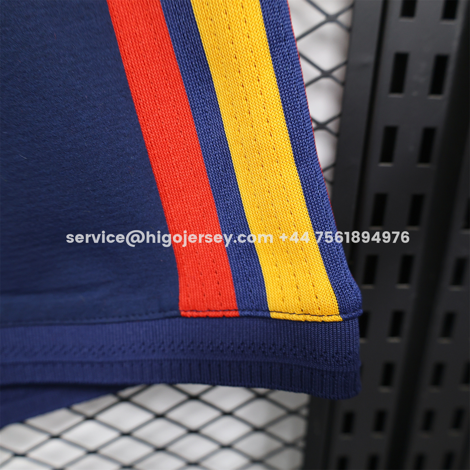 Higojerseys-Spain 2026 Home Dark Blue Shorts - Player Version