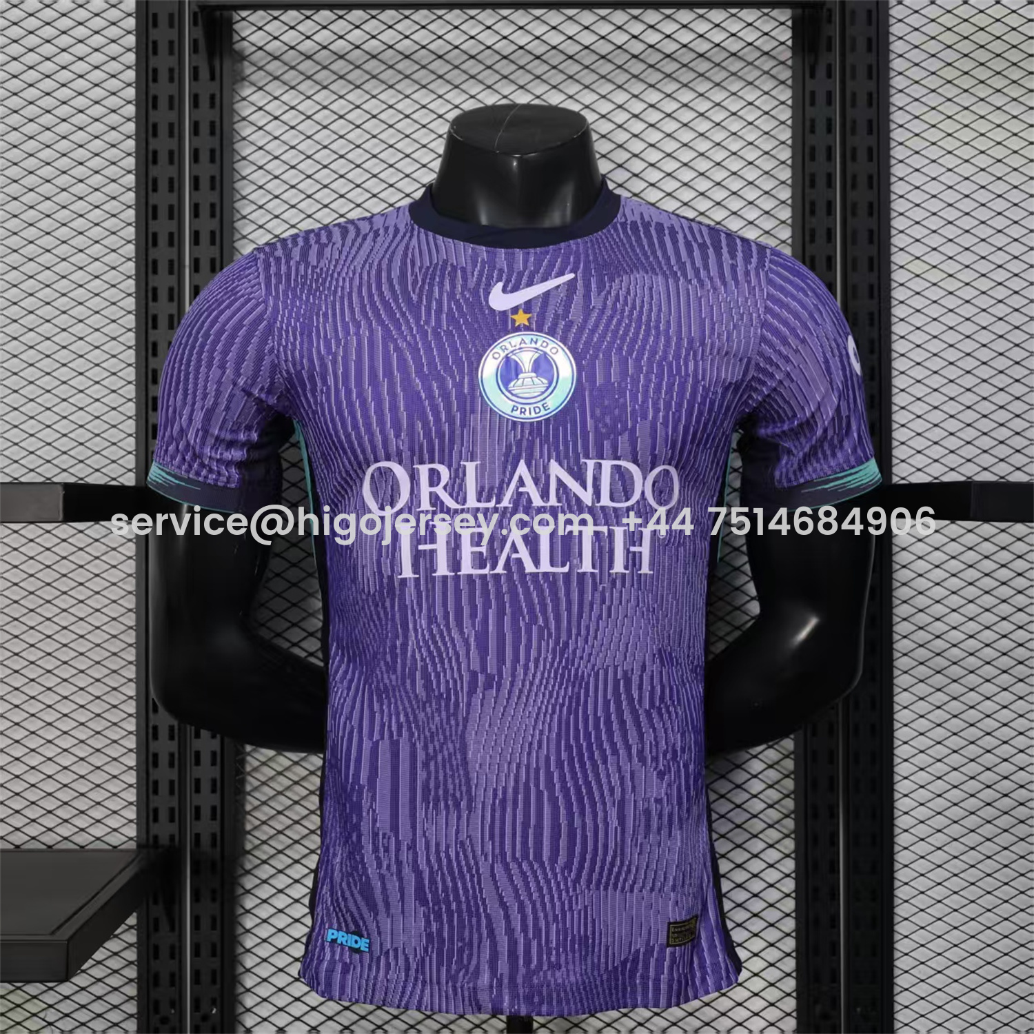 Higojerseys-Orlando Pride 25-26 Home Jersey - Player Version