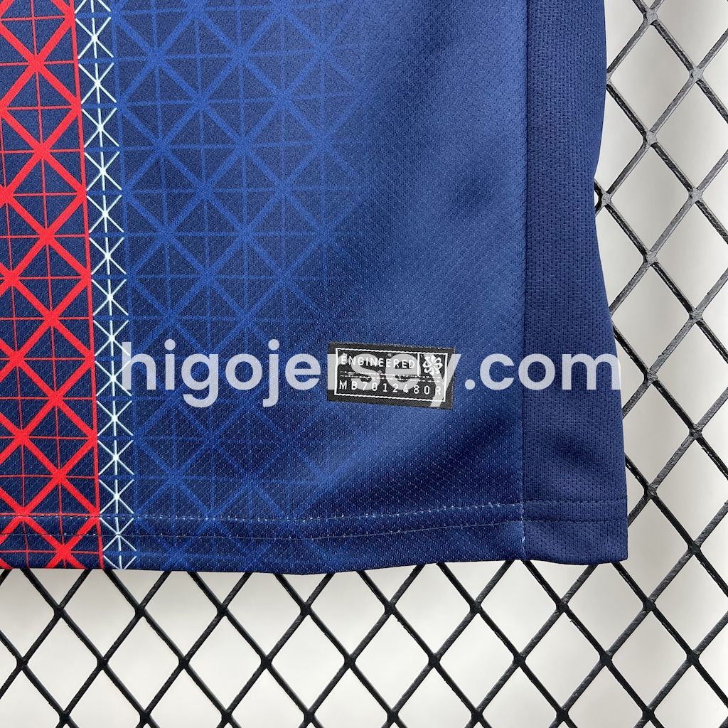 Higojerseys-Paris Saint-Germain PSG 25-26 Home Kids Kit