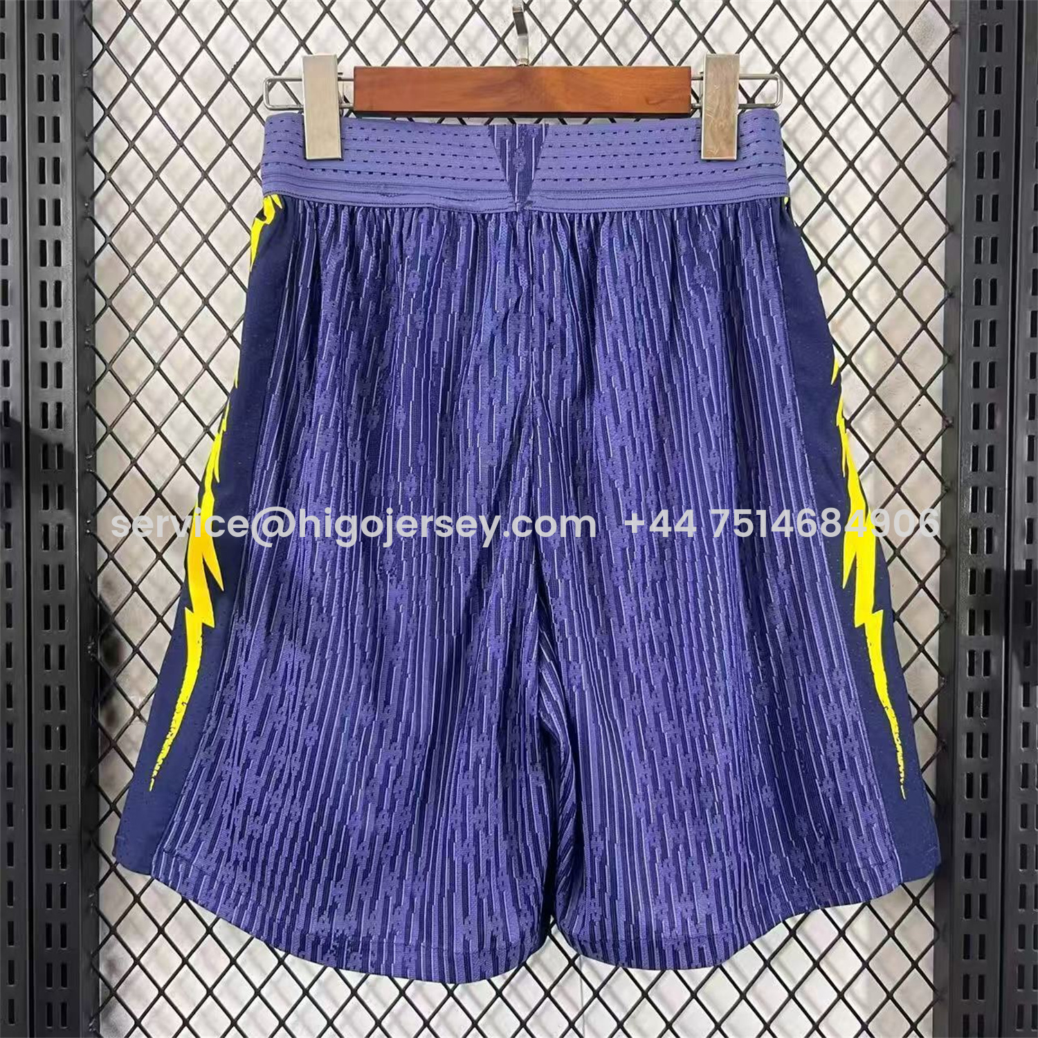 Higojerseys-Atletico Madrid 25-26 Away Purple Shorts - Player Version