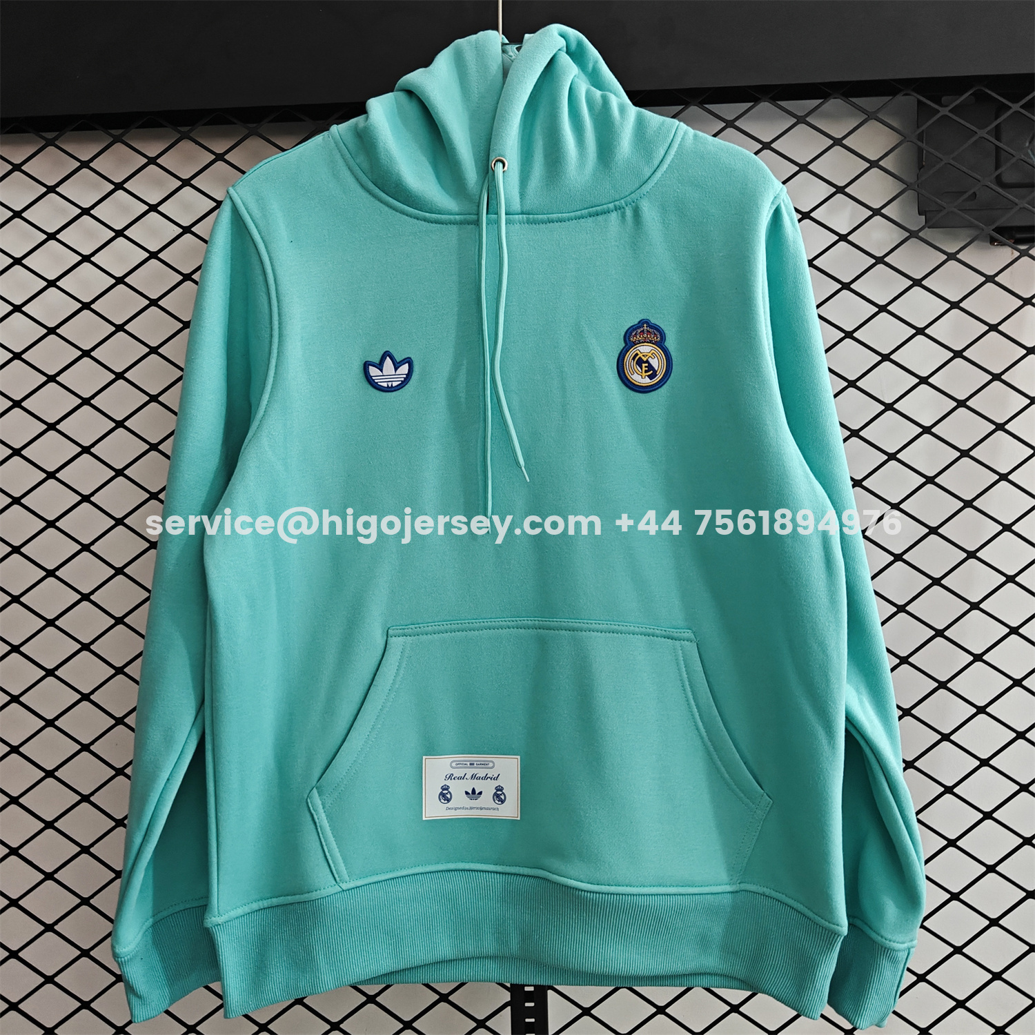 Higojerseys-Real Madrid 25-26 Originals Terrace Icon Unisex Pullover Hoodie