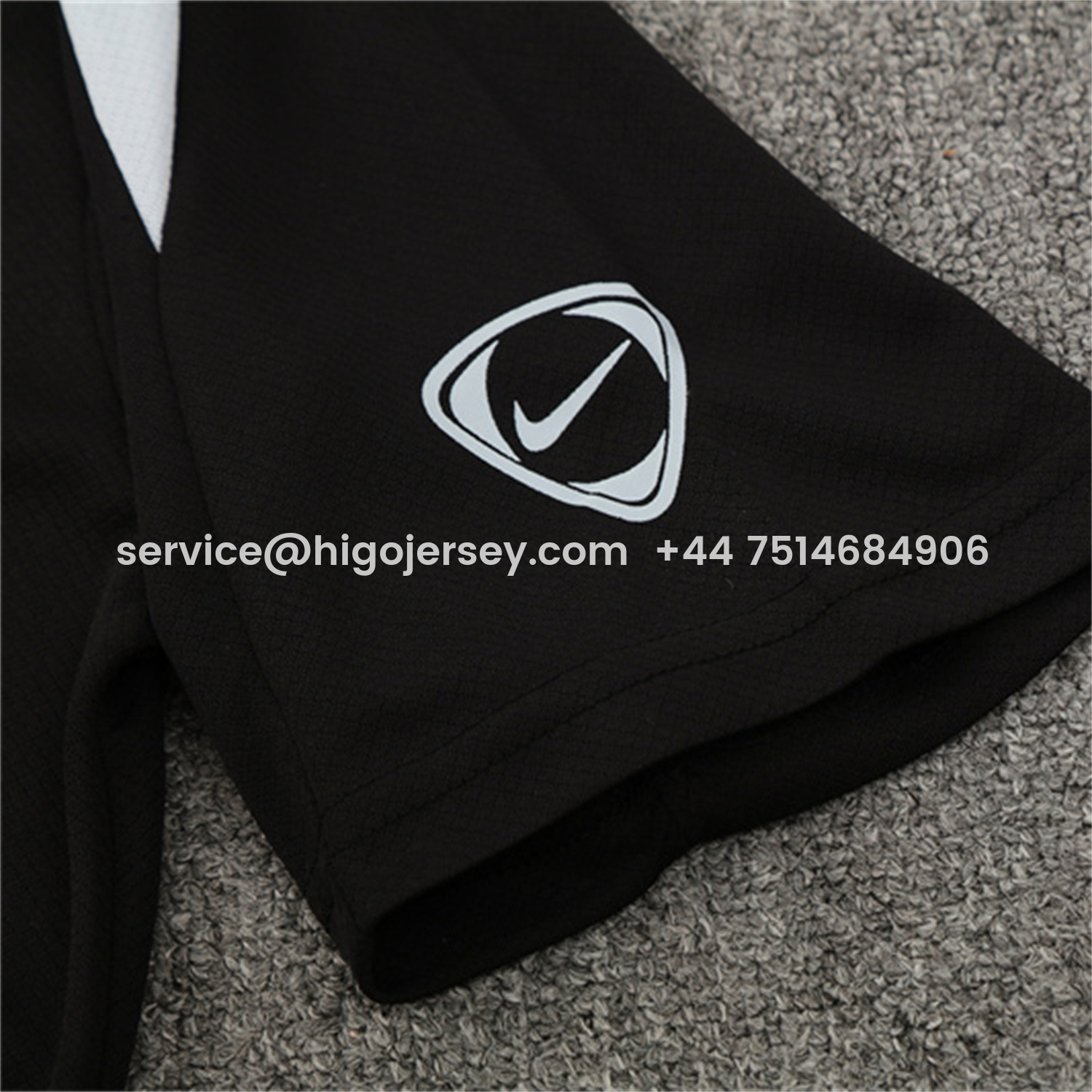 Higojerseys-C.H.E.L.S.E.A 25-26 Short-Sleeve Training Set - Black Top & Black Shorts