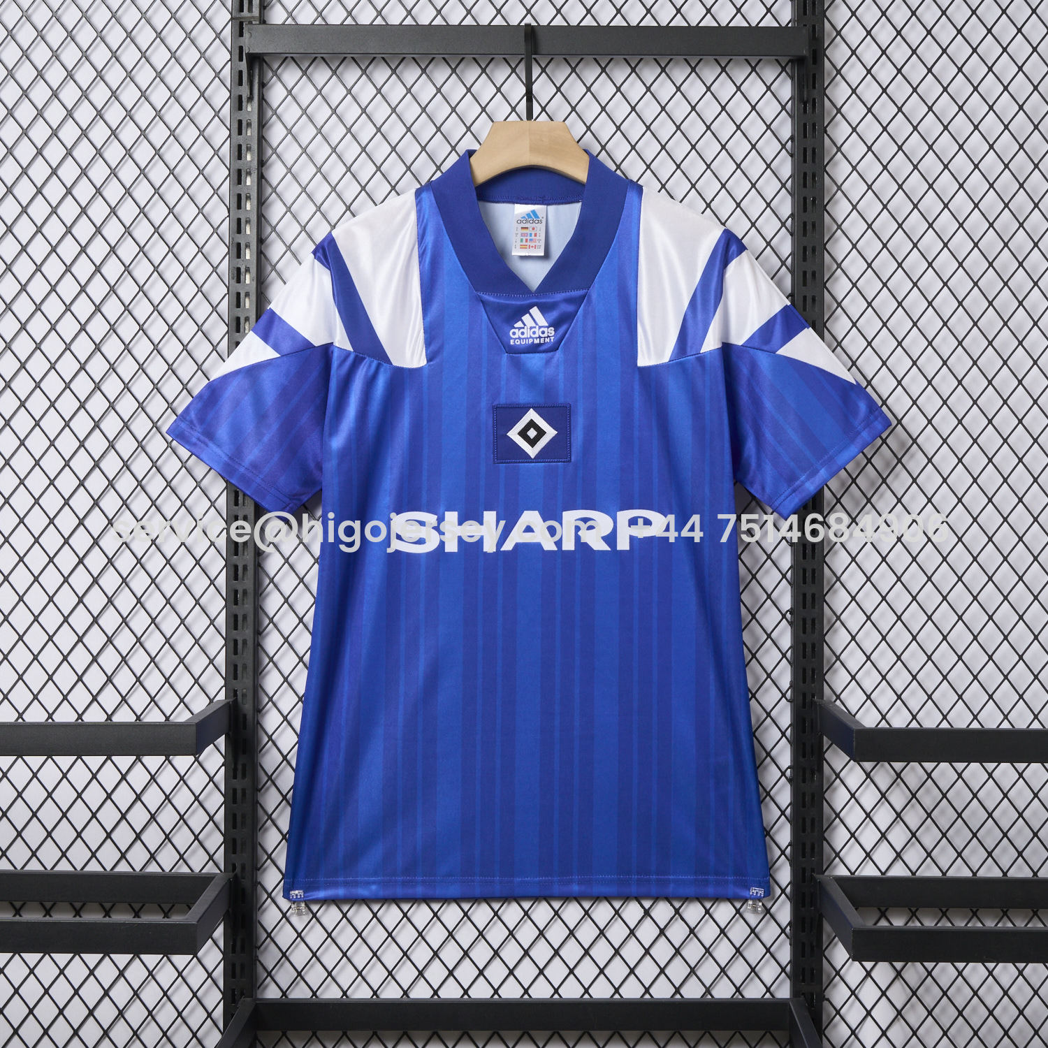 Higojerseys-Retro Hamburger SV 1992-93 Third Jersey
