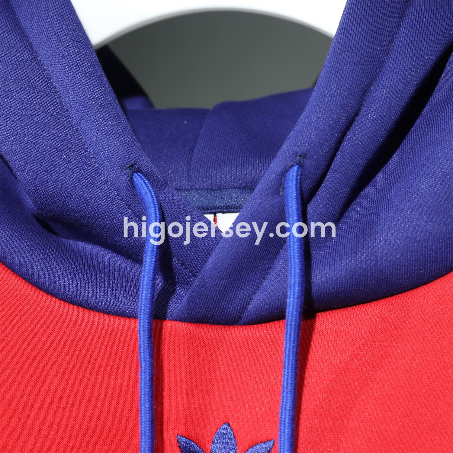 Higojerseys-Arsenal 2025 Fleece-Lined Training Hoodie Set - Purple & Red Hoodie + Pants