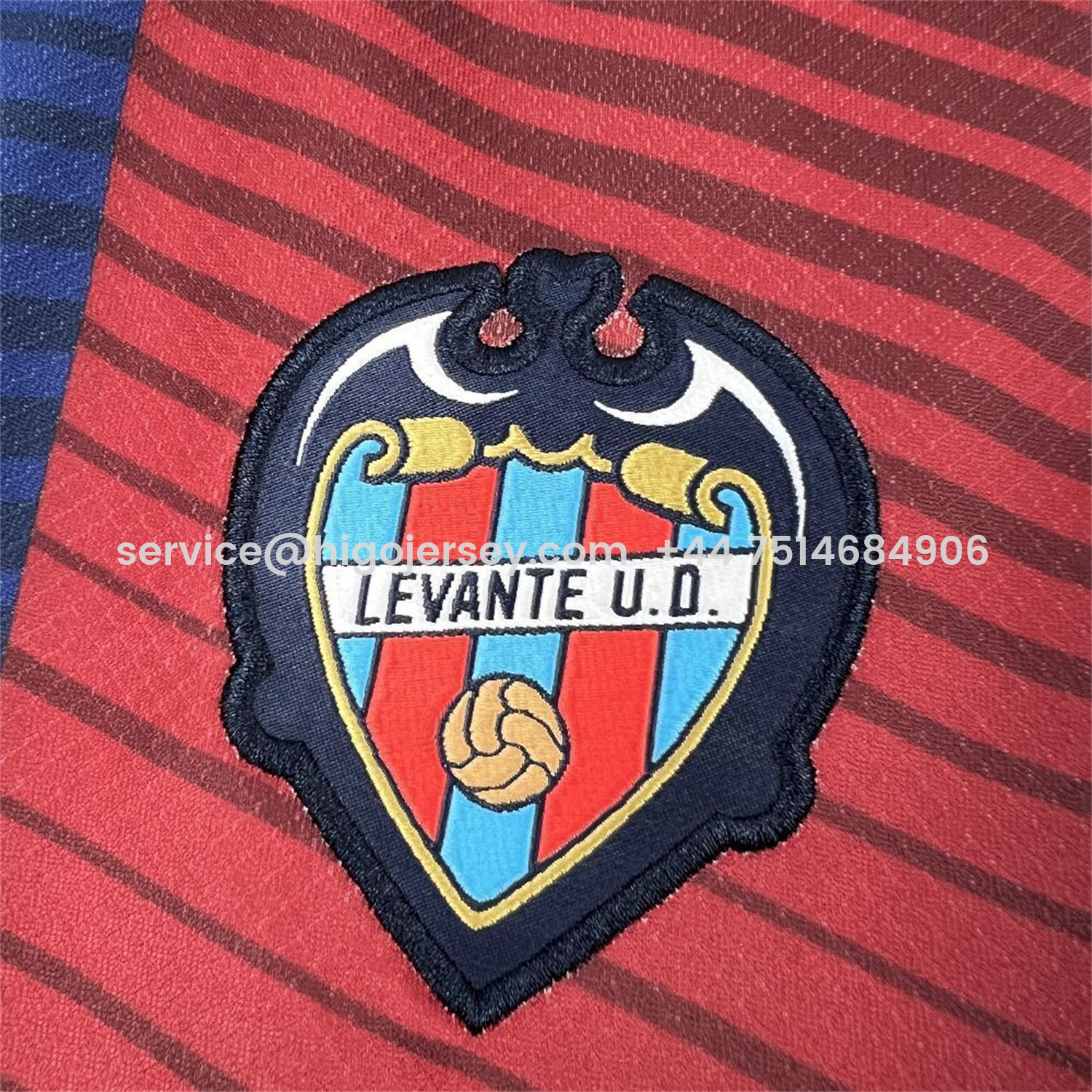 Higojerseys-Levante UD 25-26 Home Jersey - Fans Version