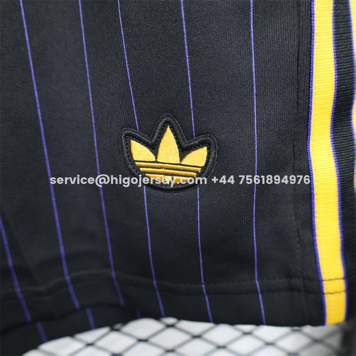 Higojerseys-Manchester United 25-26 Trefoil Black Travel Shorts - Player Version