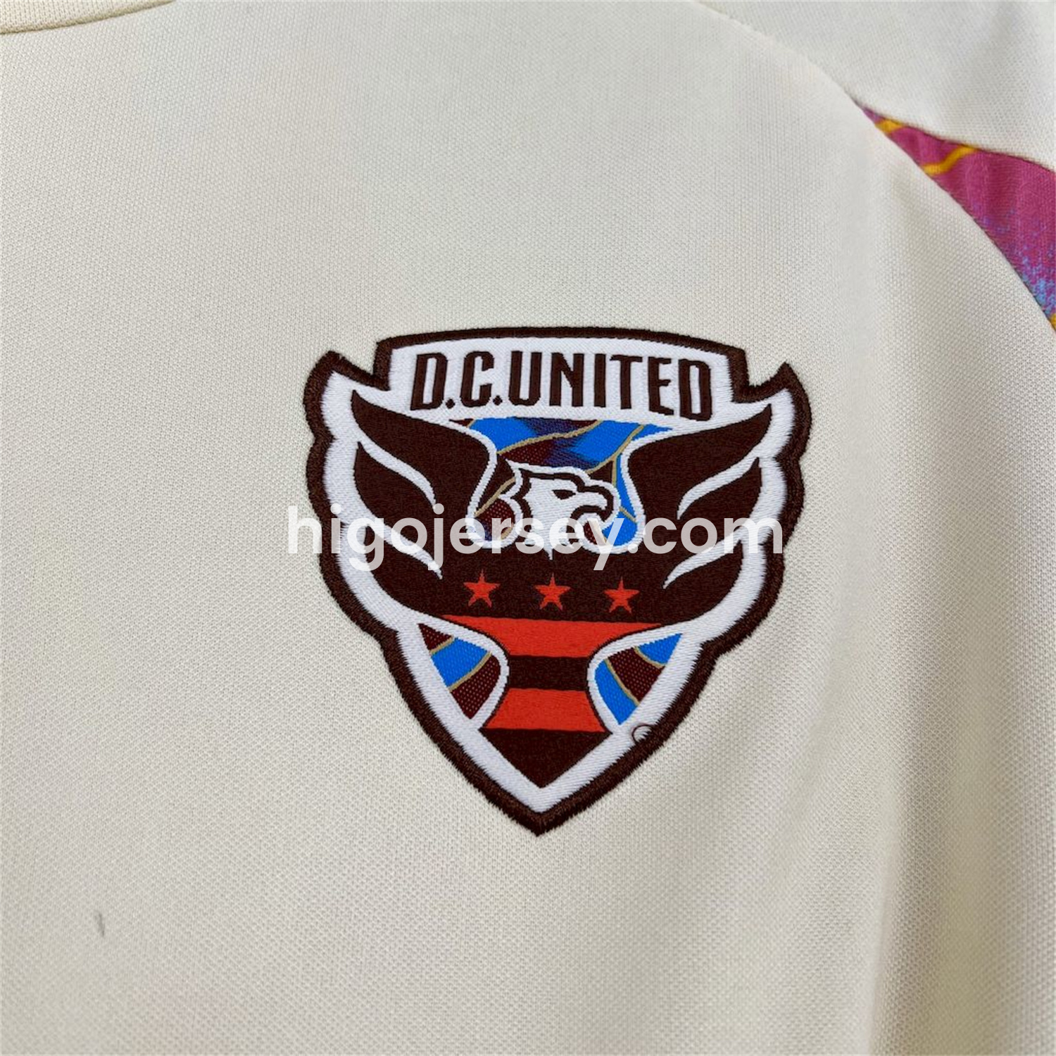 Higojerseys-D.C. United 2025 Away Jersey - Fans Version