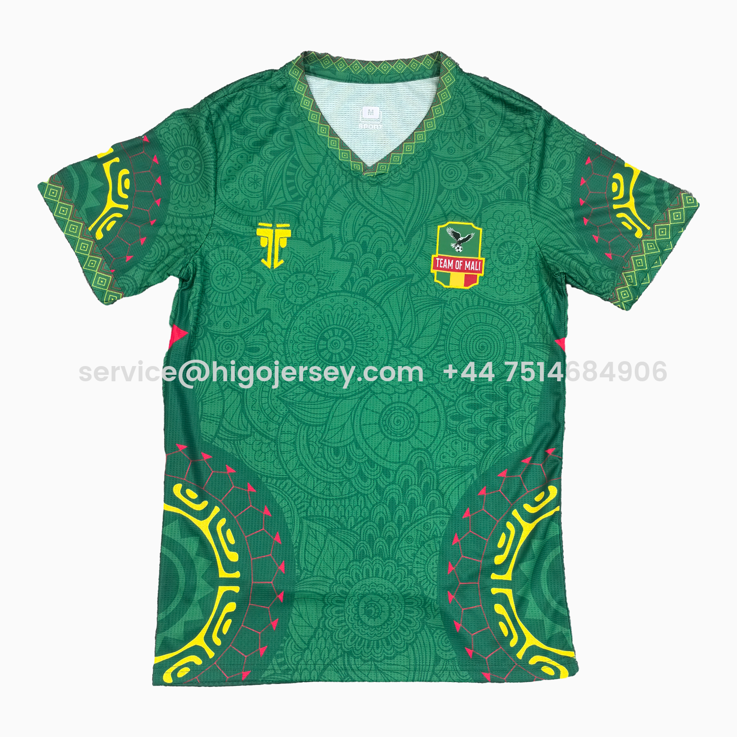 Higojerseys-Mali 25-26 Green Special Jersey - Fans Version