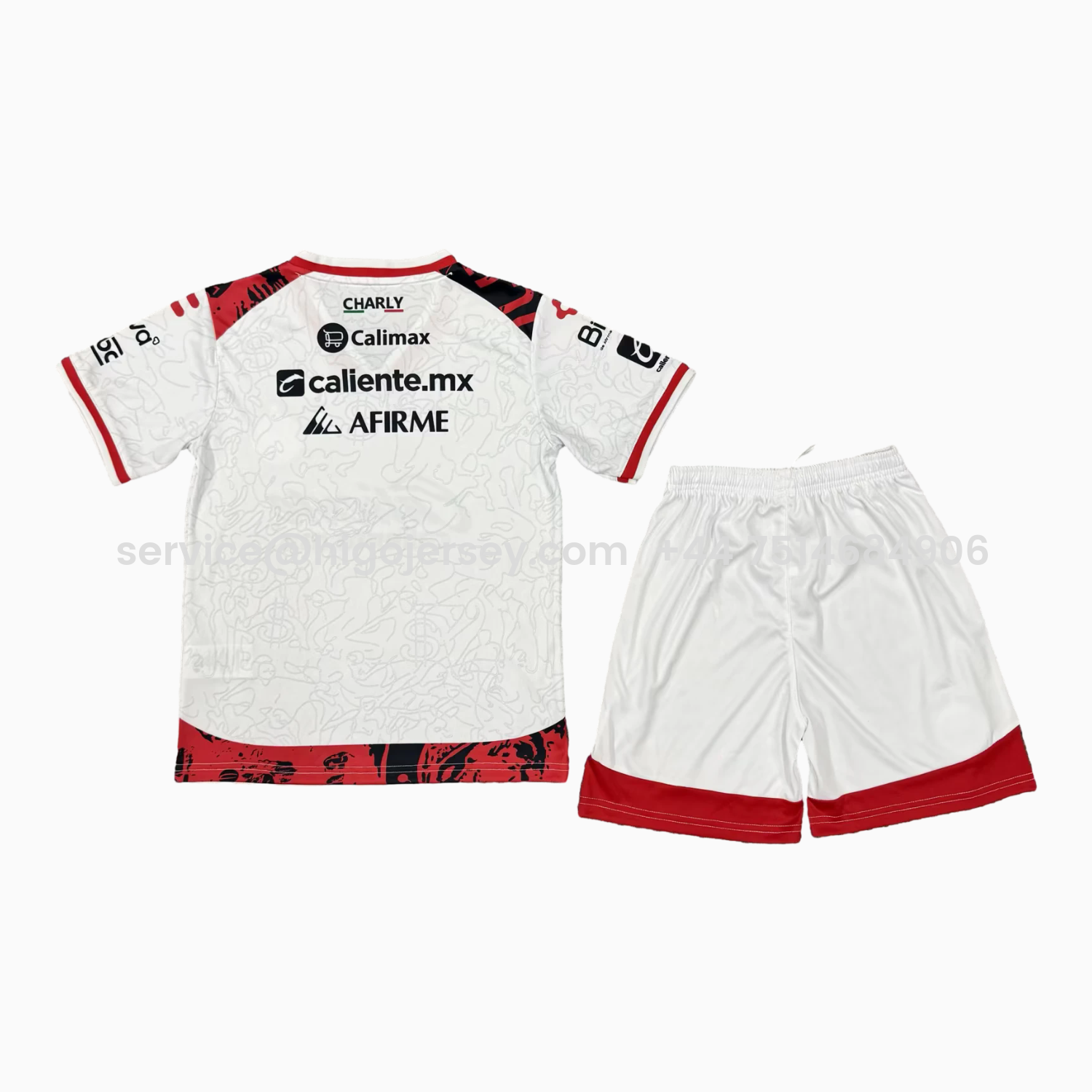 Higojerseys-Tijuana 25-26 Away Kids Kit