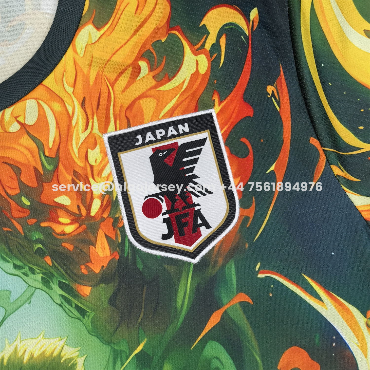 Higojerseys-Japan 25-26 Sauron Green Fire Special Jersey - Fans Version