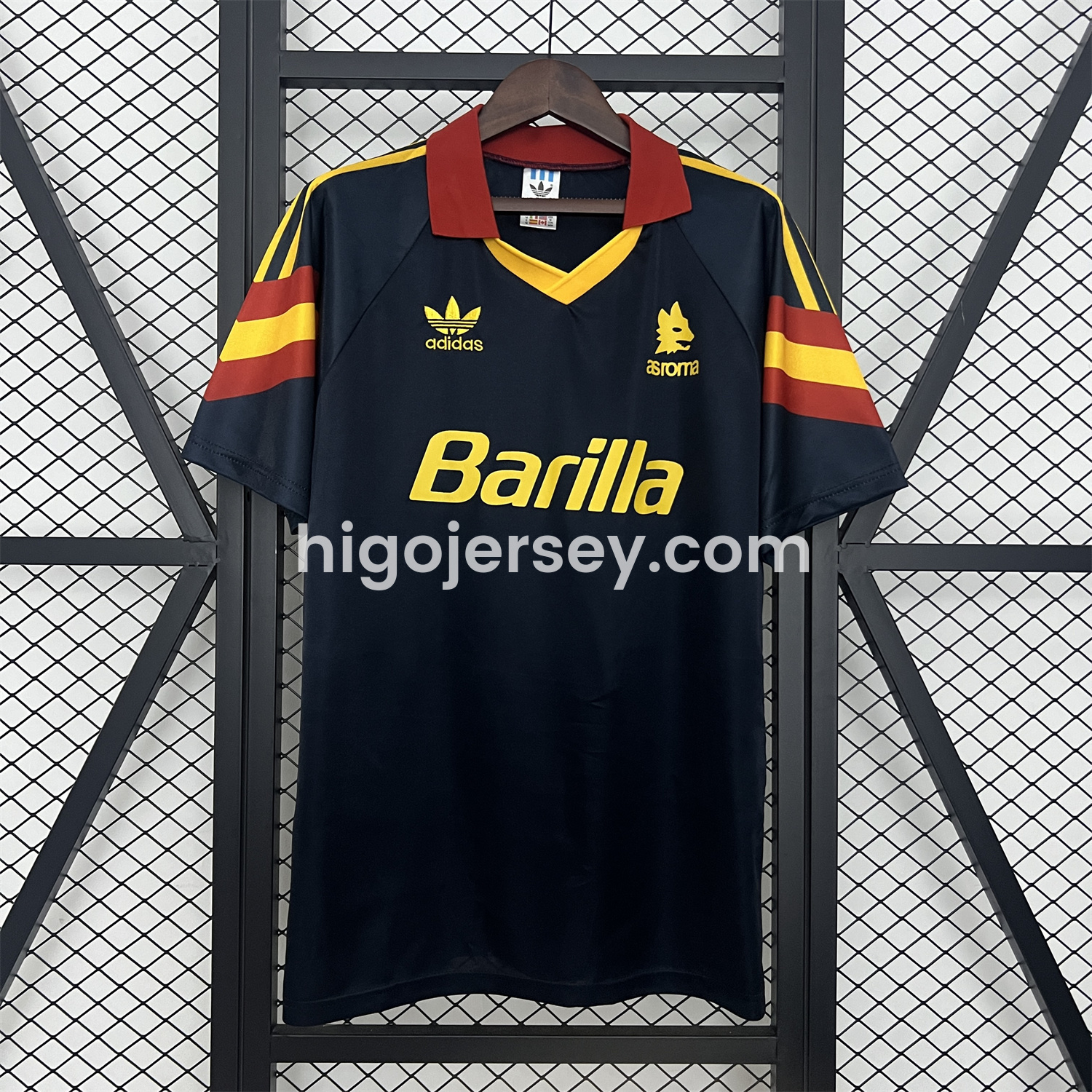 Higojerseys-Retro Roma 1991-92 Third Jersey