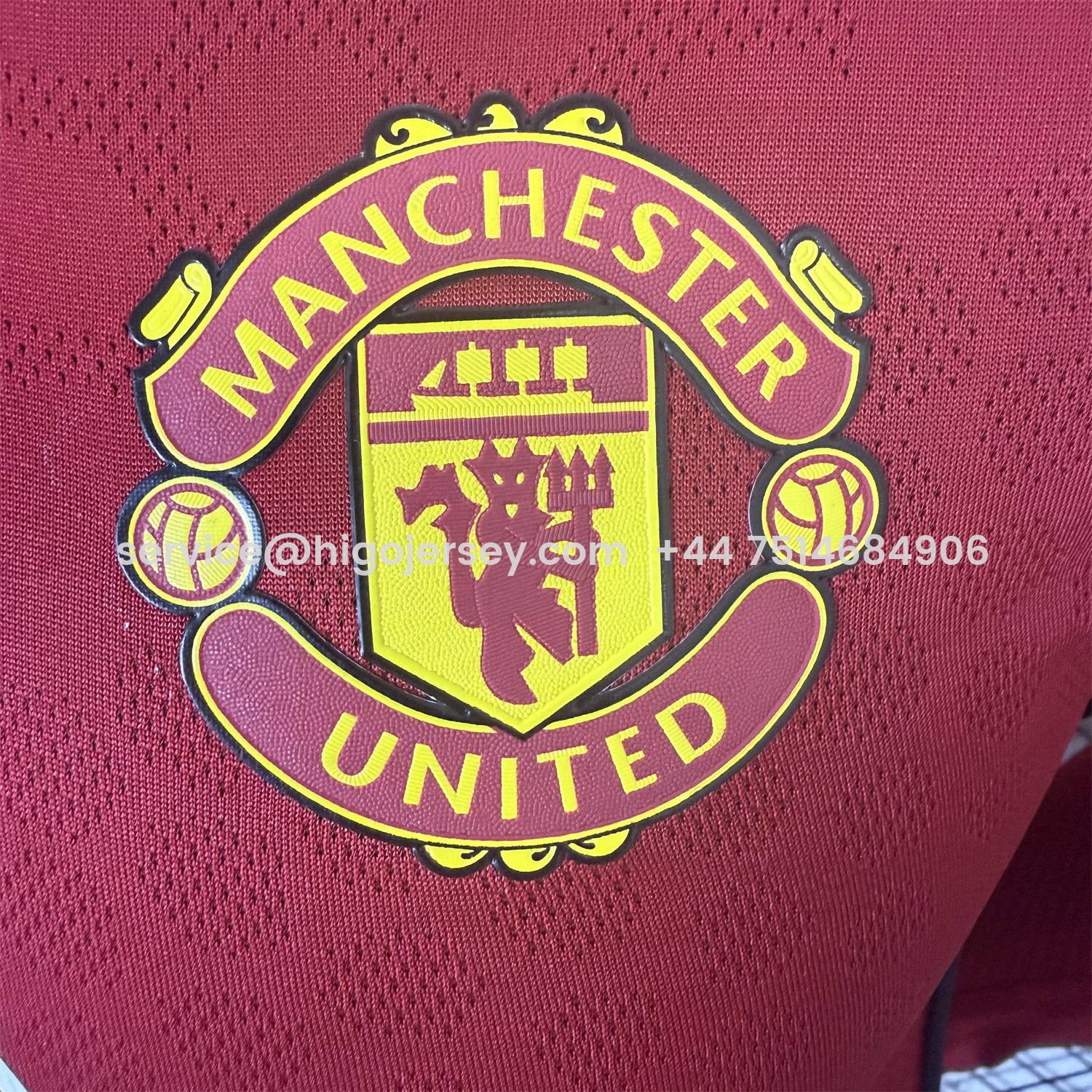 Higojerseys-Manchester United 25-26 Home Long Sleeves Jersey - Player Version