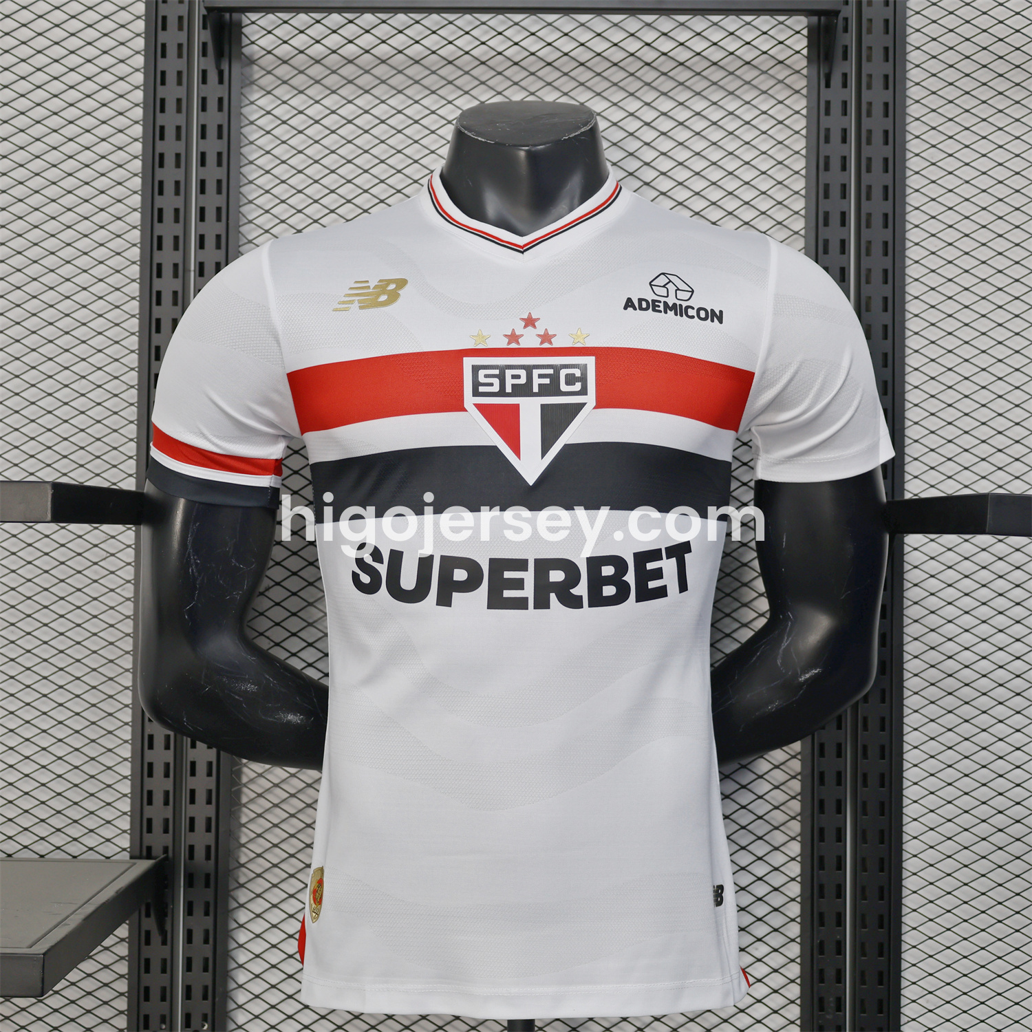 Higojerseys-Sao Paulo 25-26 Home Jersey - Player Version