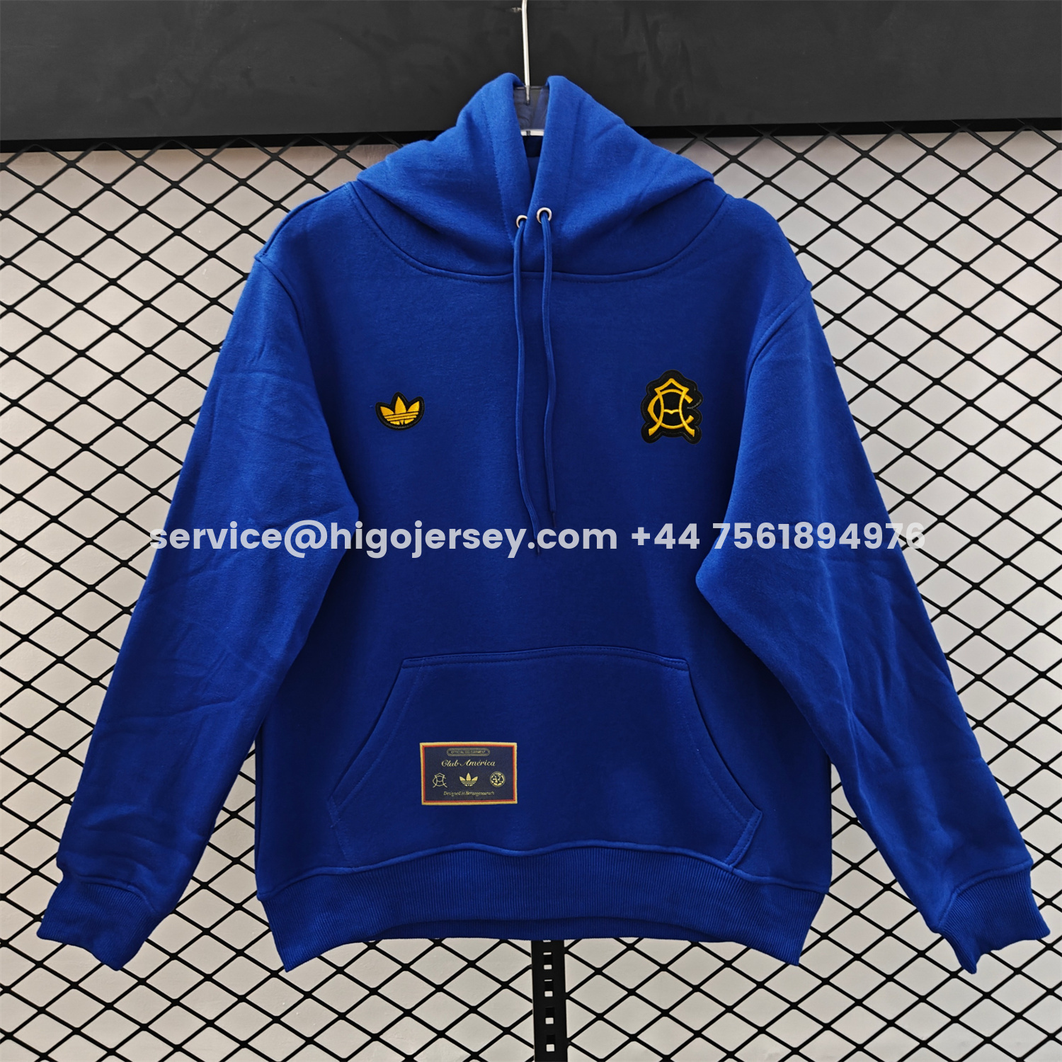 Higojerseys-Club América 25-26 Originals Terrace Icon Unisex Pullover Hoodie