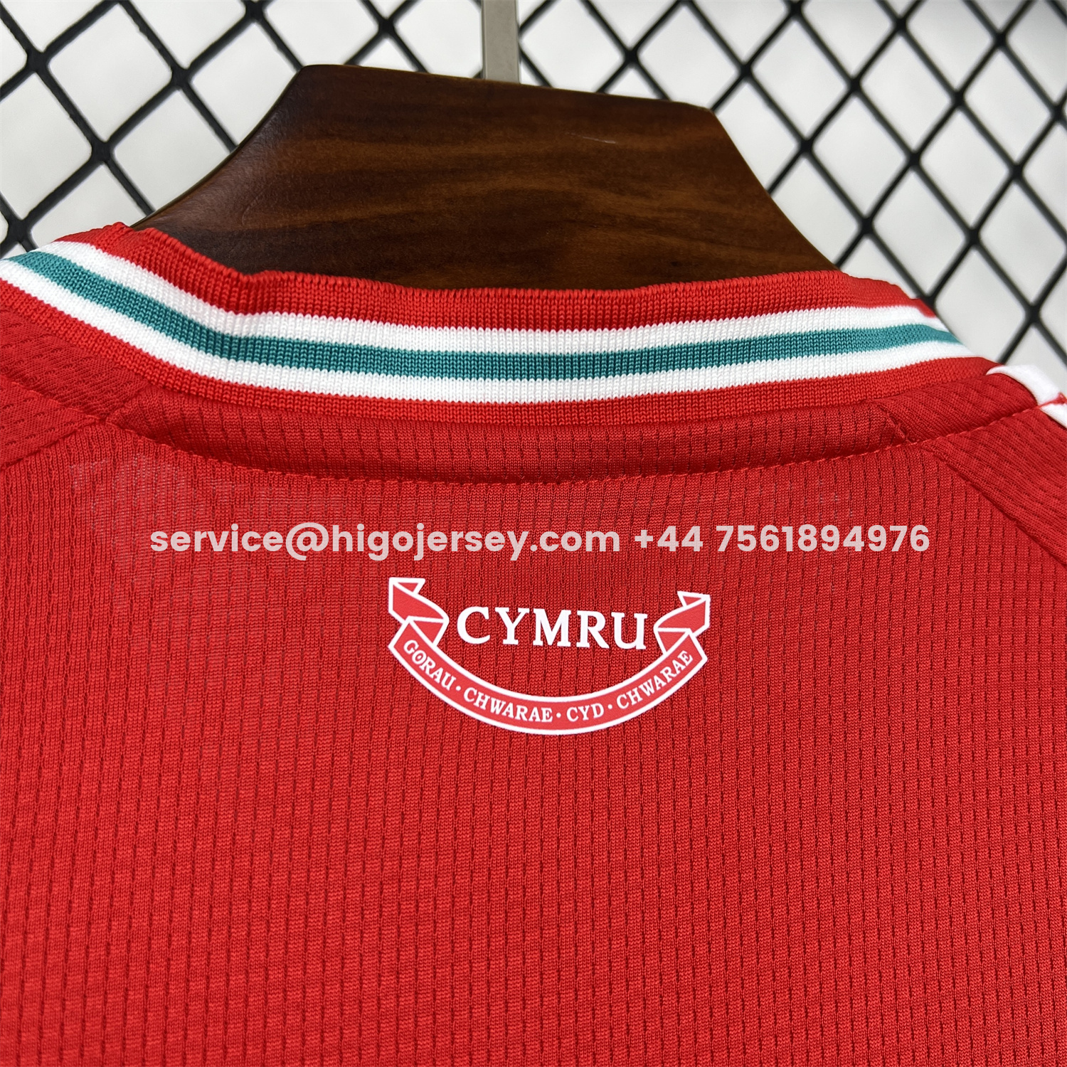 Higojerseys-Wales 2026 Home Jersey - Fans Version