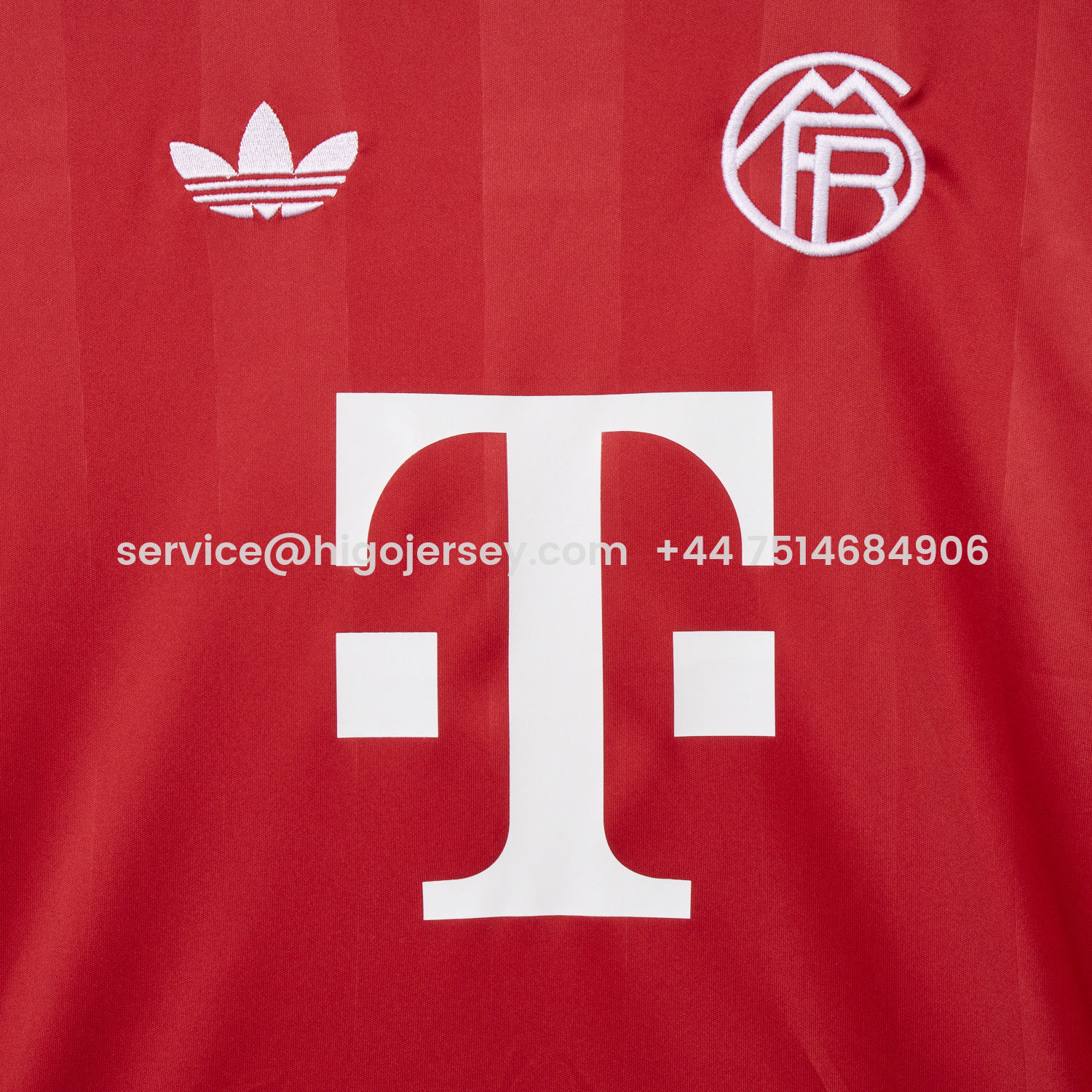 Higojerseys-Bayern Munich 25-26 Red Trefoil Goalkeeper Jersey - Fans Version