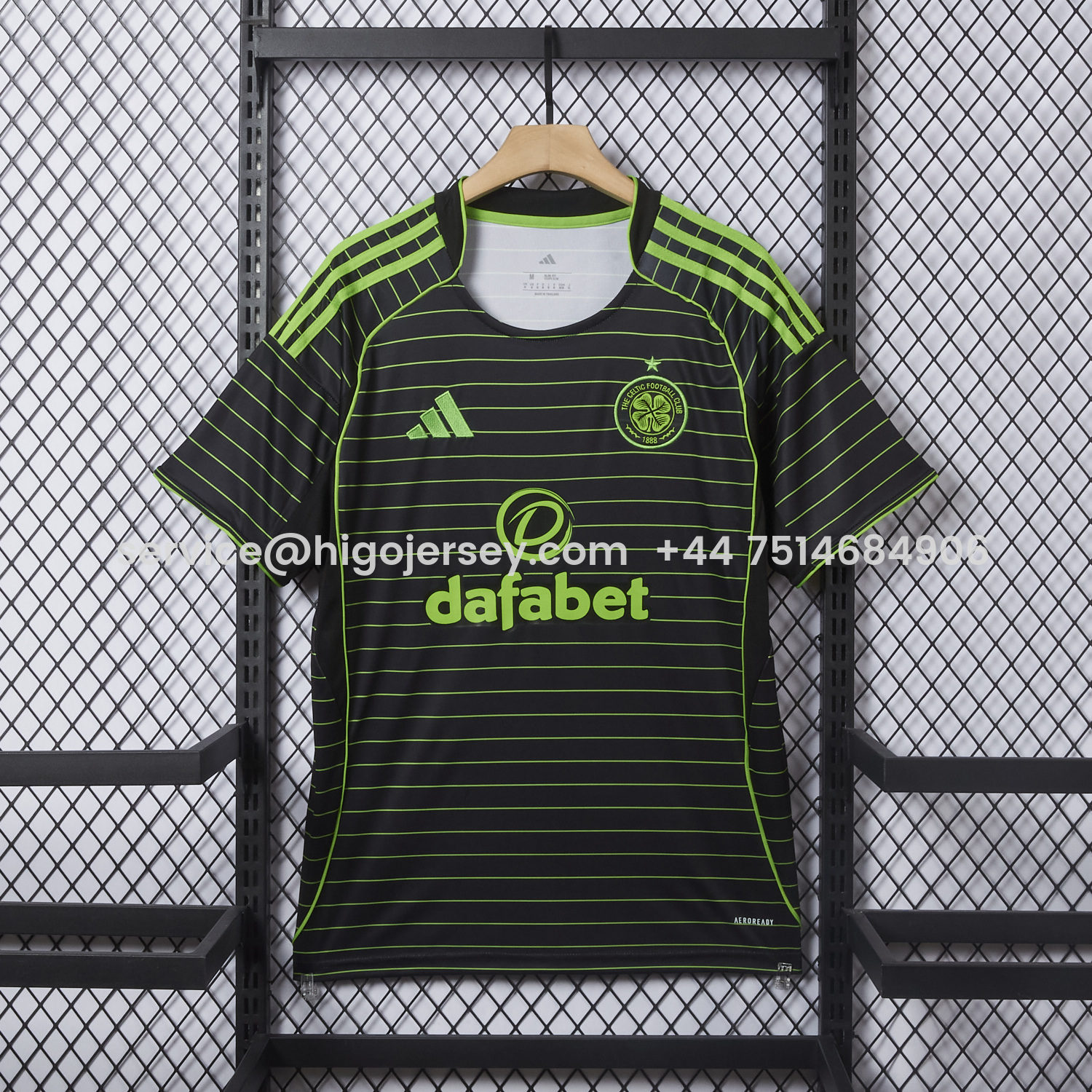 Higojerseys-Celtic 25-26 Away Green Jersey - Fans Version