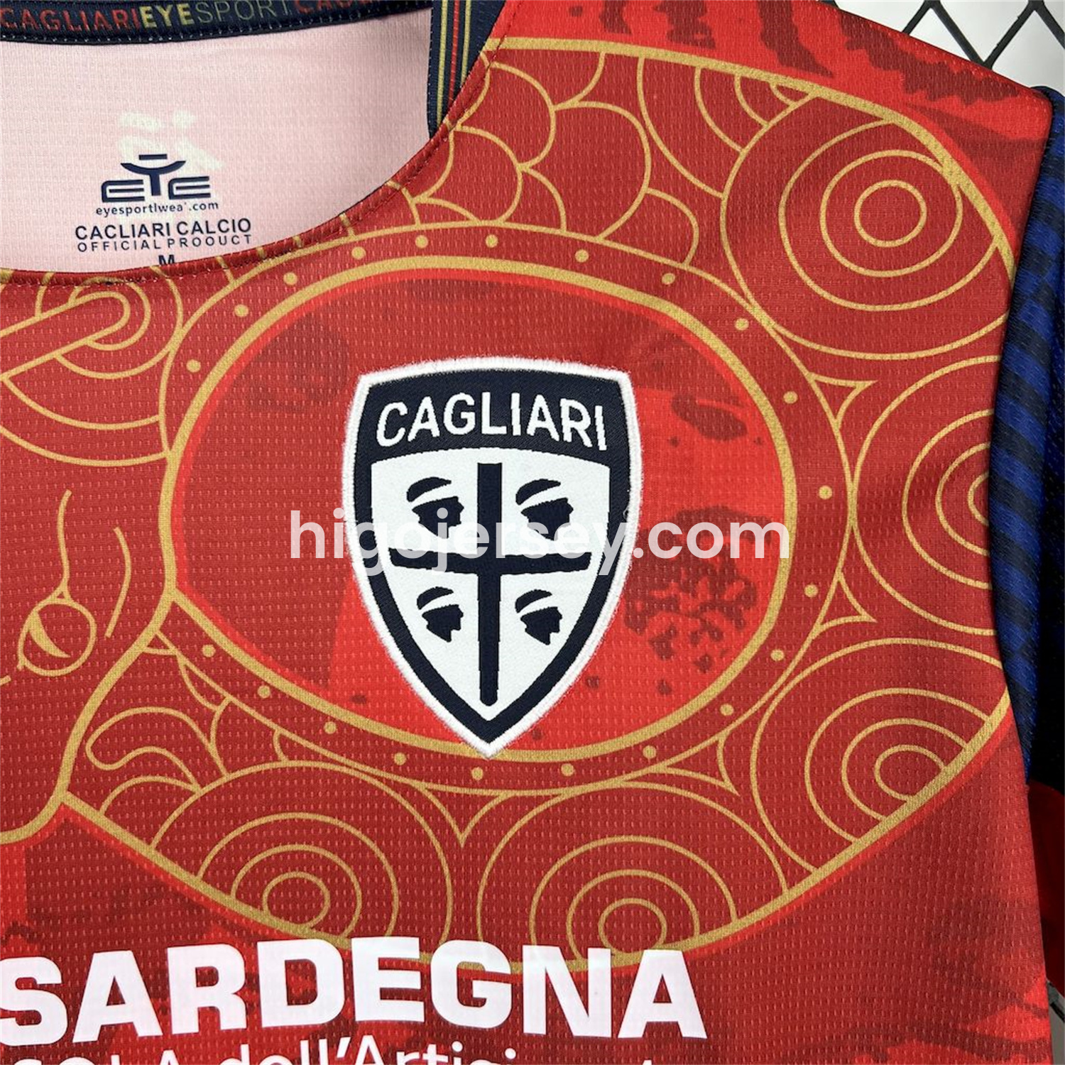Higojerseys-Cagliari Calcio 24-25 Year of the Snake Special Jersey - Fans Version