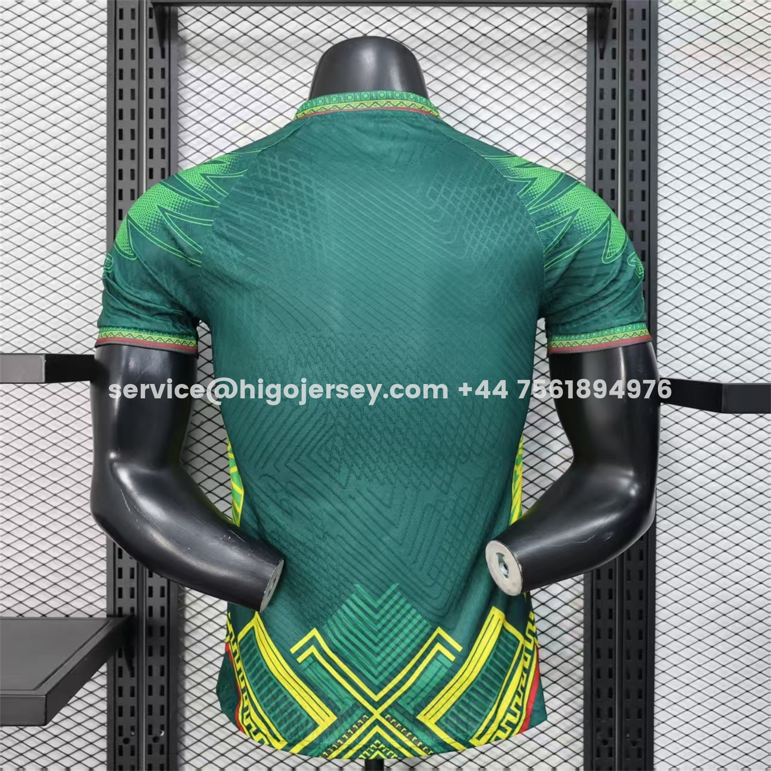 Higojerseys-Mali 2026 Eagle Green Jersey - Player Version