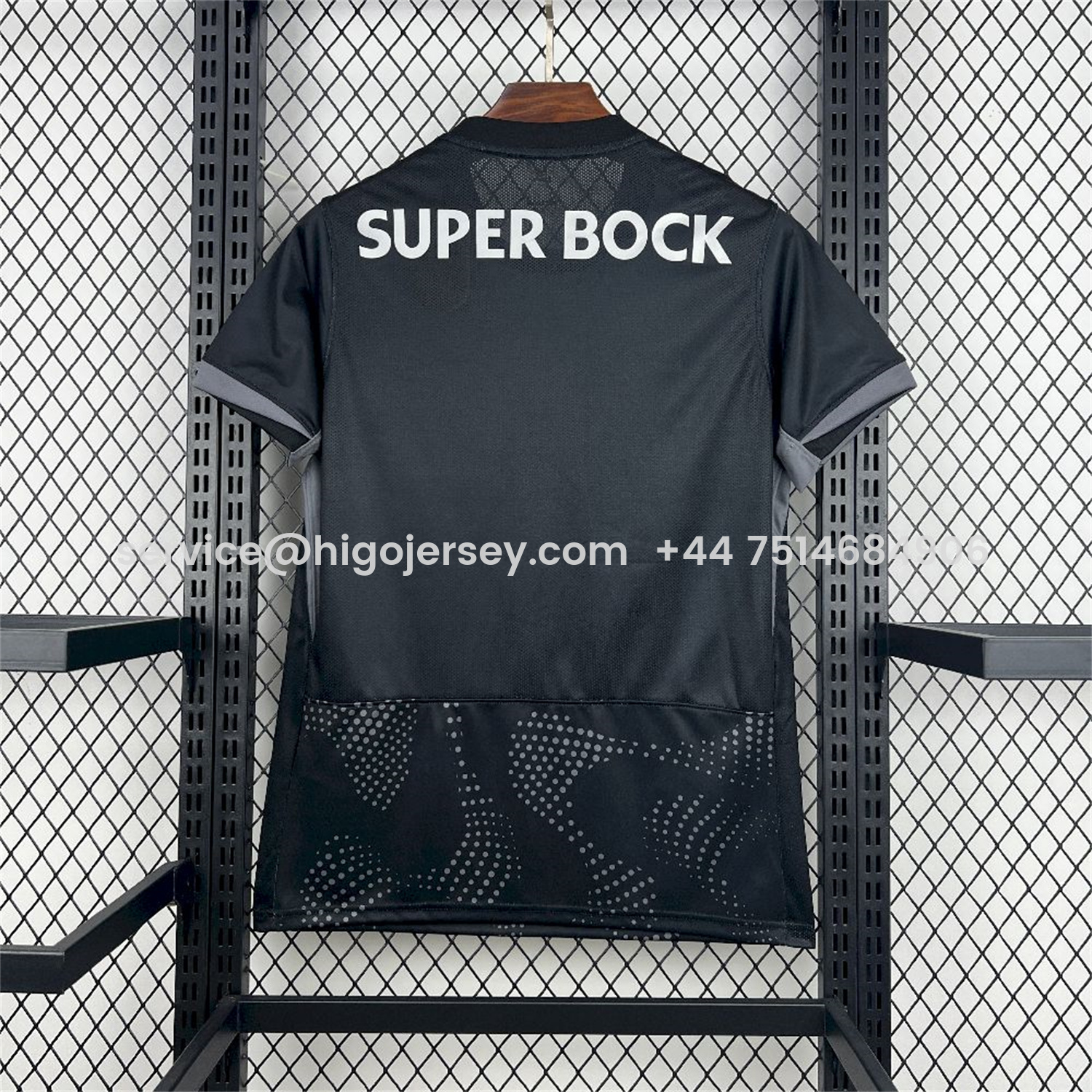 Higojerseys-Sporting CP 25-26 Black Special Jersey - Fans Version