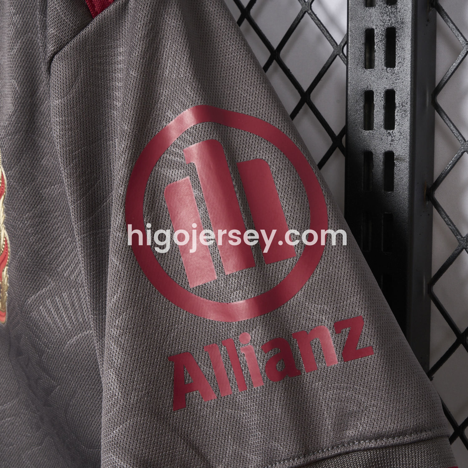 Higojerseys-Bayern Munich 2025 Grey 125th Anniversary Jersey - Fans Version