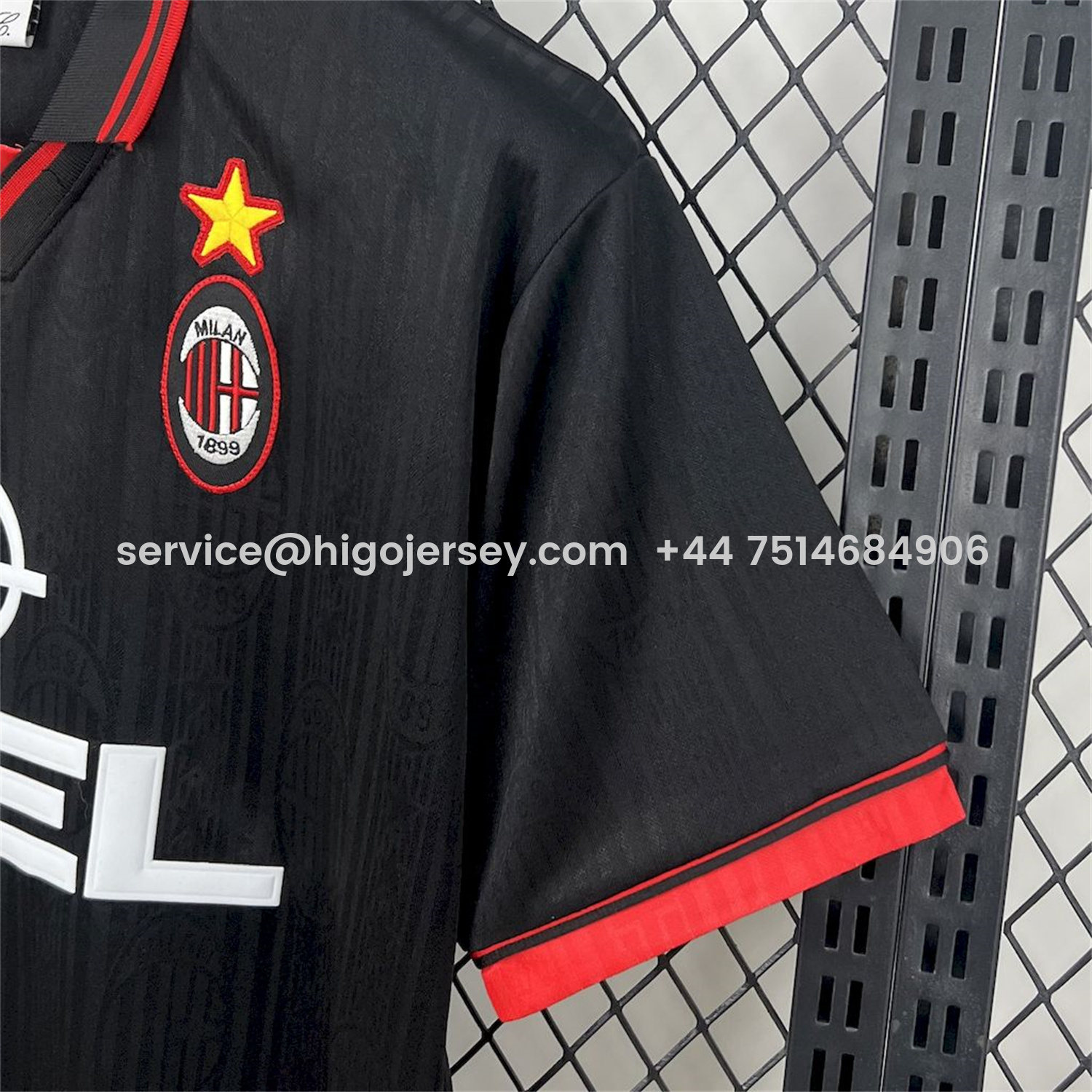 Higojerseys-Retro AC Milan 1997-98 Fourth Jersey