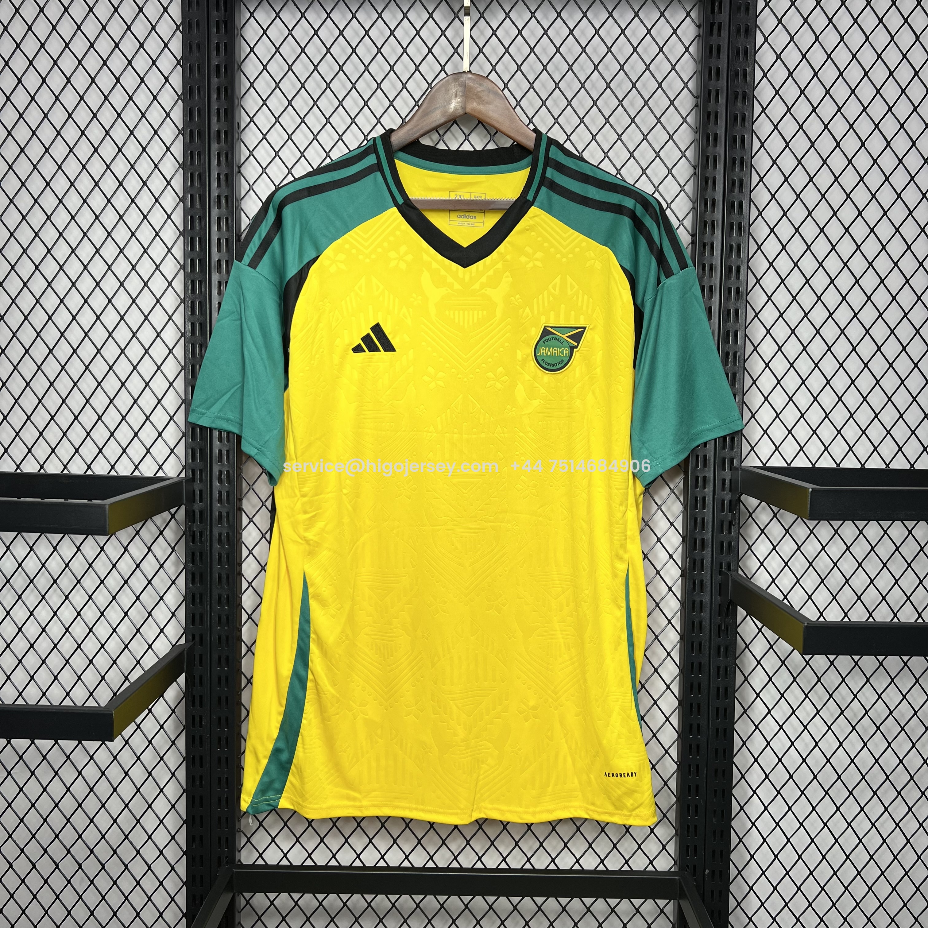 Higojerseys-Jamaica 24-25 Home Stadium Jersey - Fans Version