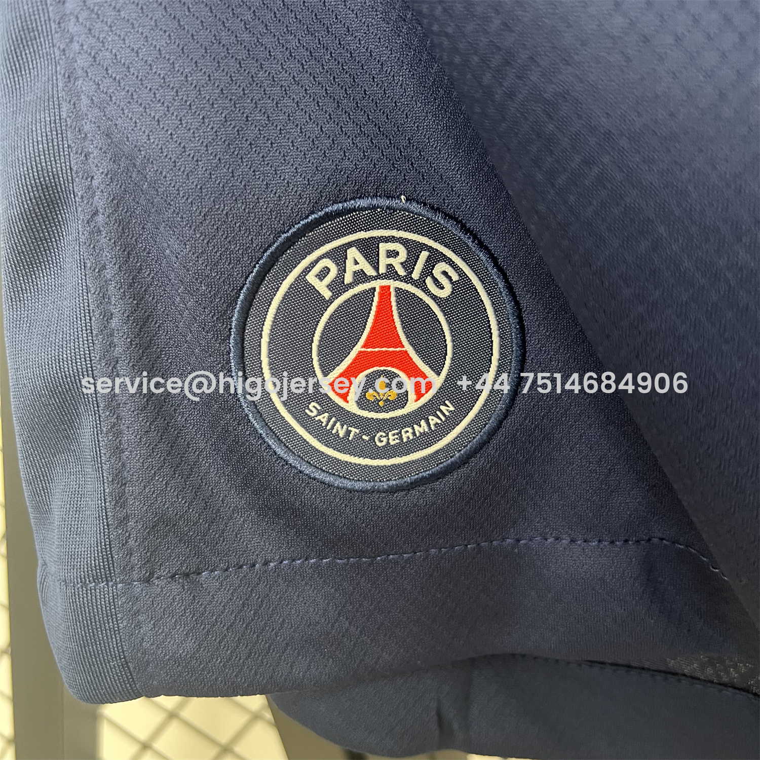Higojerseys-Paris Saint-Germain PSG 25-26 Home Blue Shorts - Fans Version