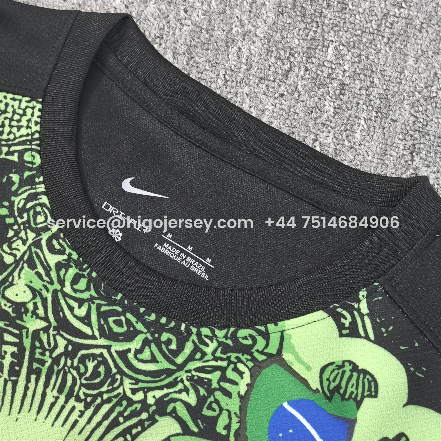 Higojerseys-Brazil 25-26 Jesus Green Special Jersey - Fans Version