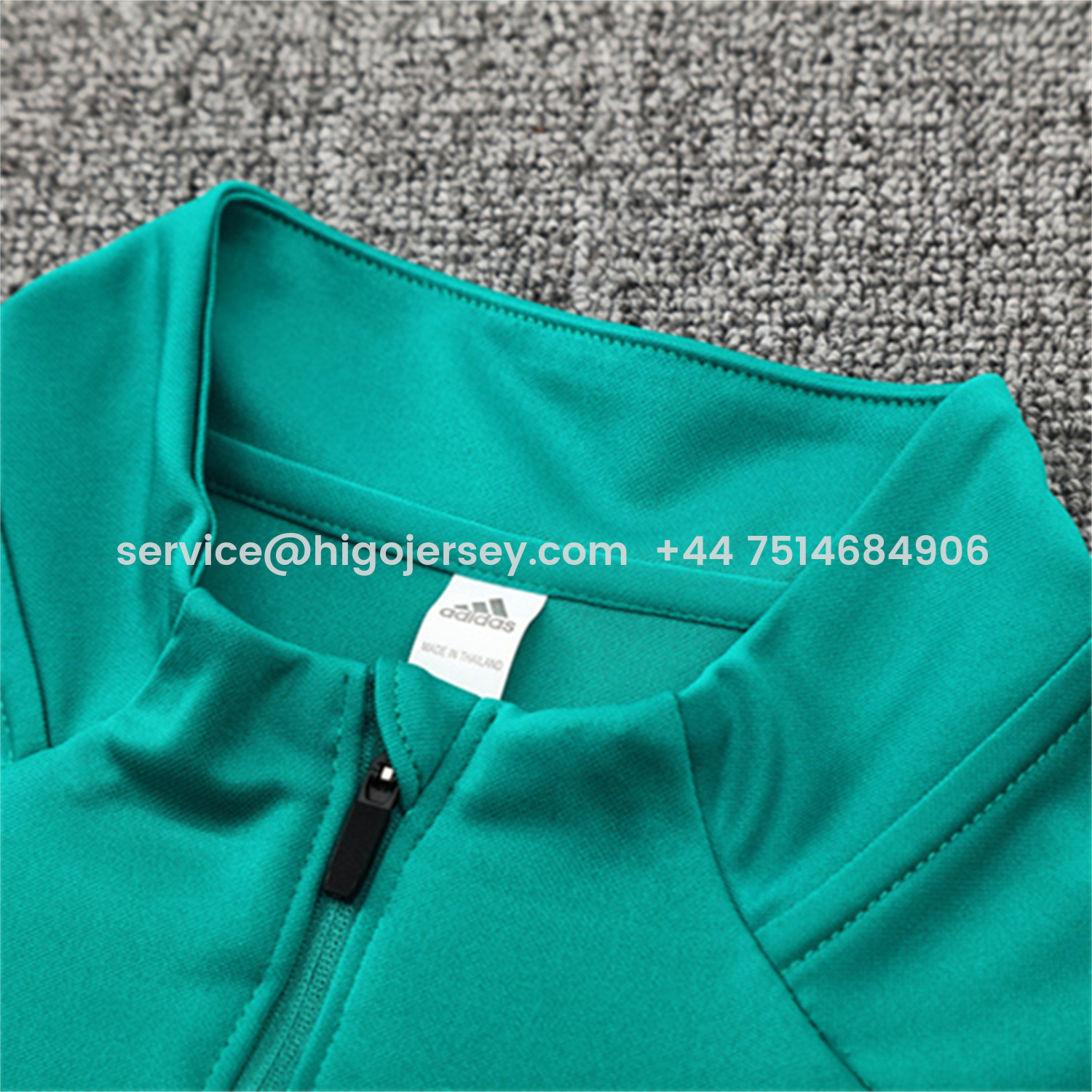 Higojerseys-Liver.pool 25-26 Kids Long Sleeve Training Set - Green Top & Black Pants