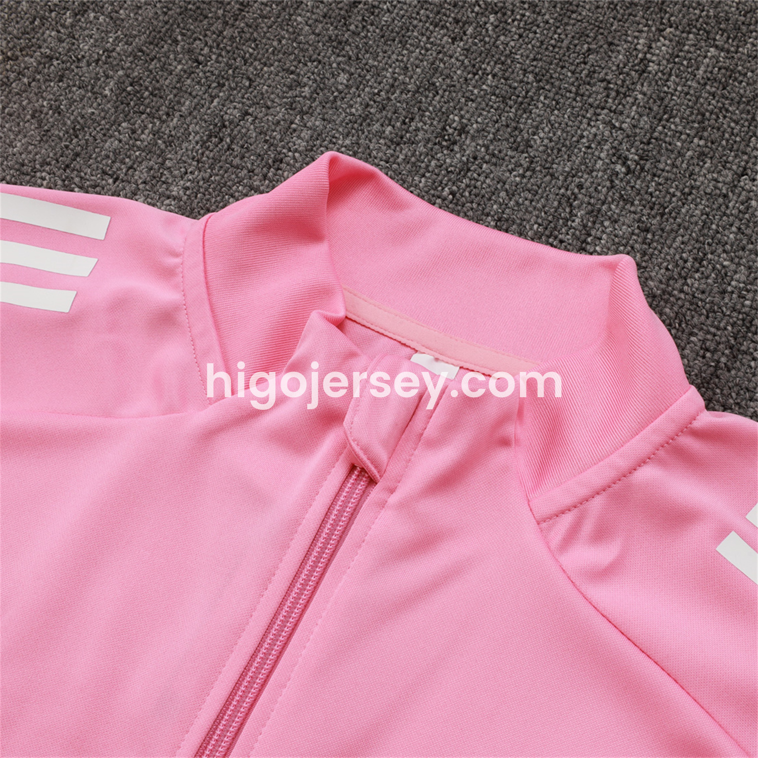 Higojerseys-Kids INT M.A.M 25-26 Kids Jacket Training Tracksuit - Pink Top and Black Pants