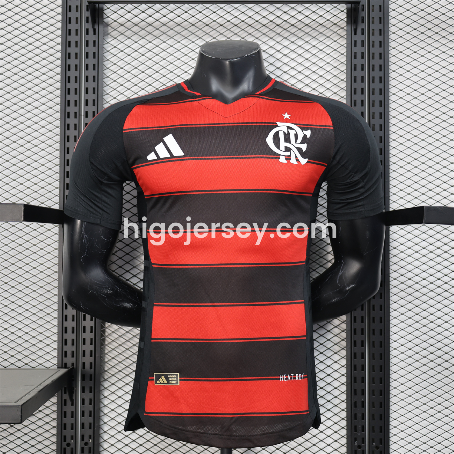 Higojerseys-Flamengo 25-26 Home Unsponsored Jersey - Player Version