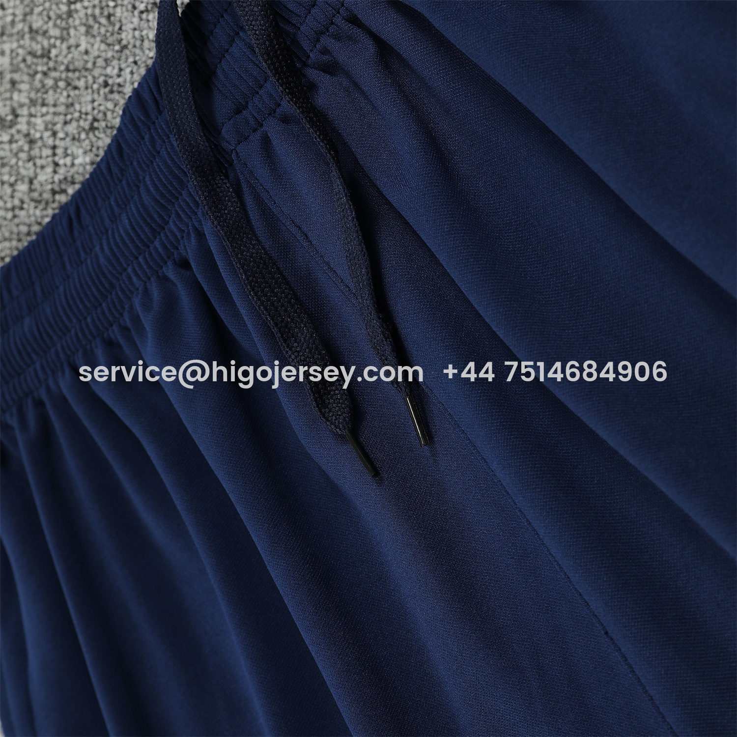 Higojerseys-Paris Saint-Germain PSG 25-26 Vest Training Set - Red And Blue Lines Vest & Blue Shorts