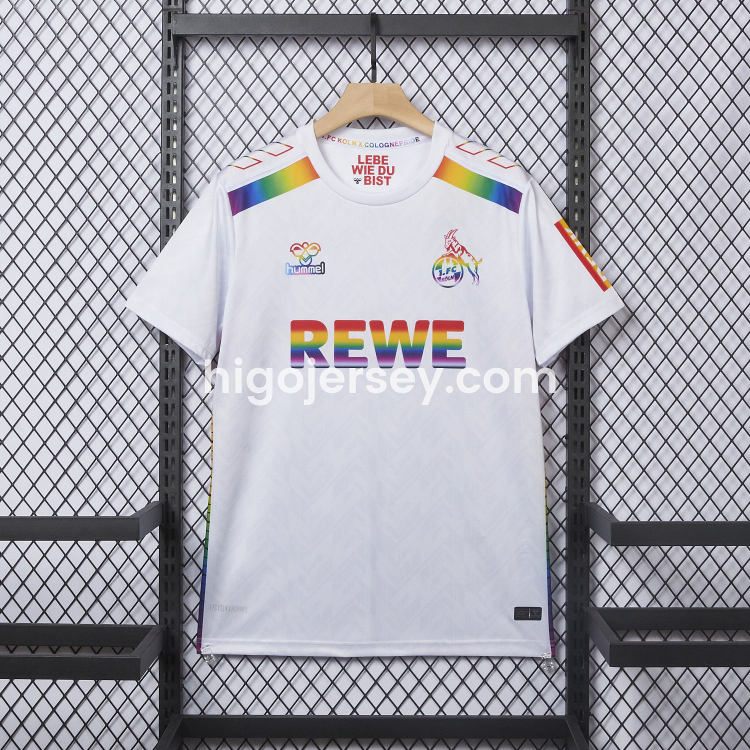 Higojerseys-1. FC Köln 2024-25 Pride Diversity Special Edition Jersey - Fans Version
