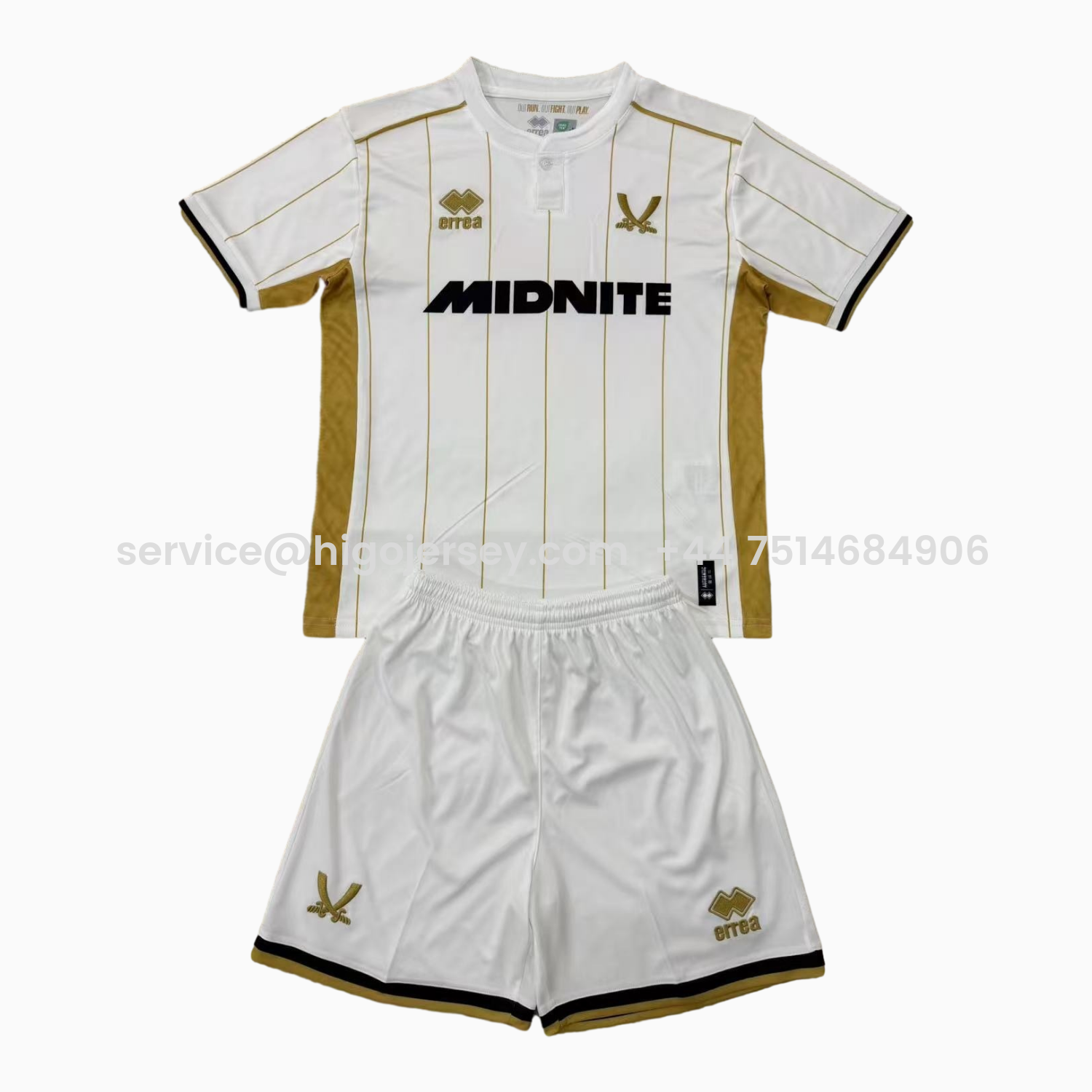 Higojerseys-Sheffield United 25-26 Away Kids Kit