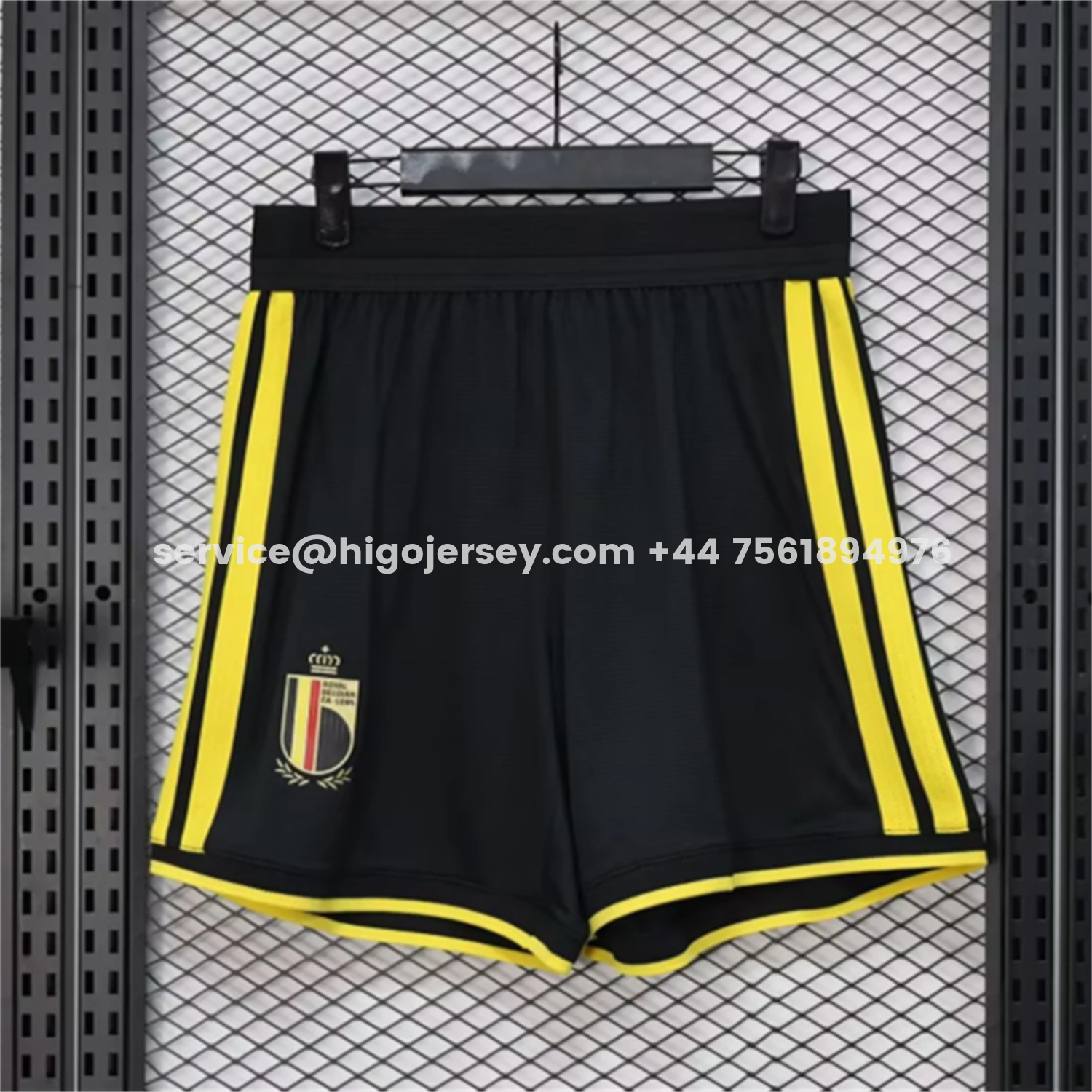 Higojerseys-Belgium 2026 Black Shorts - Player Version