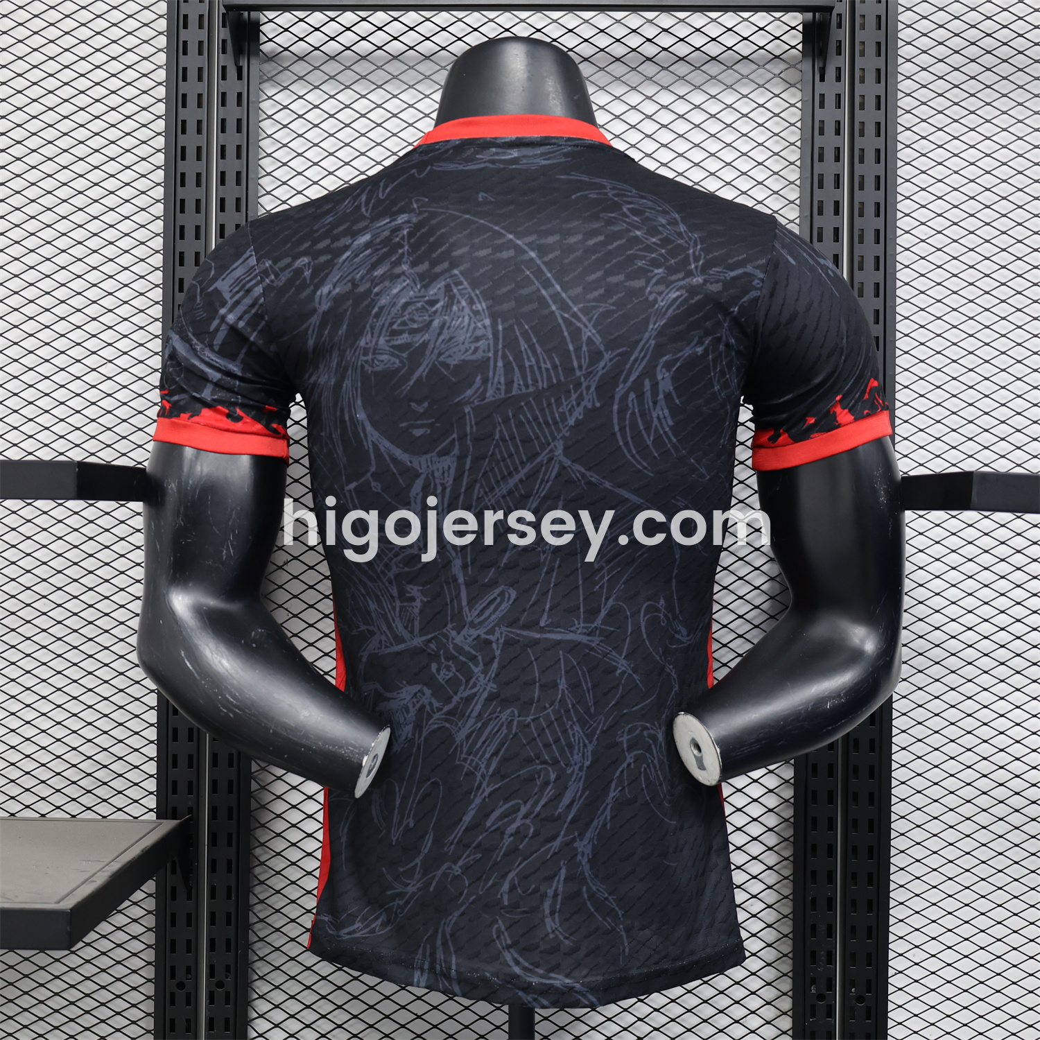 Higojerseys-Japan 25-26 Uchiha Itachi Amaterasu Special Edition Jersey - Player Version