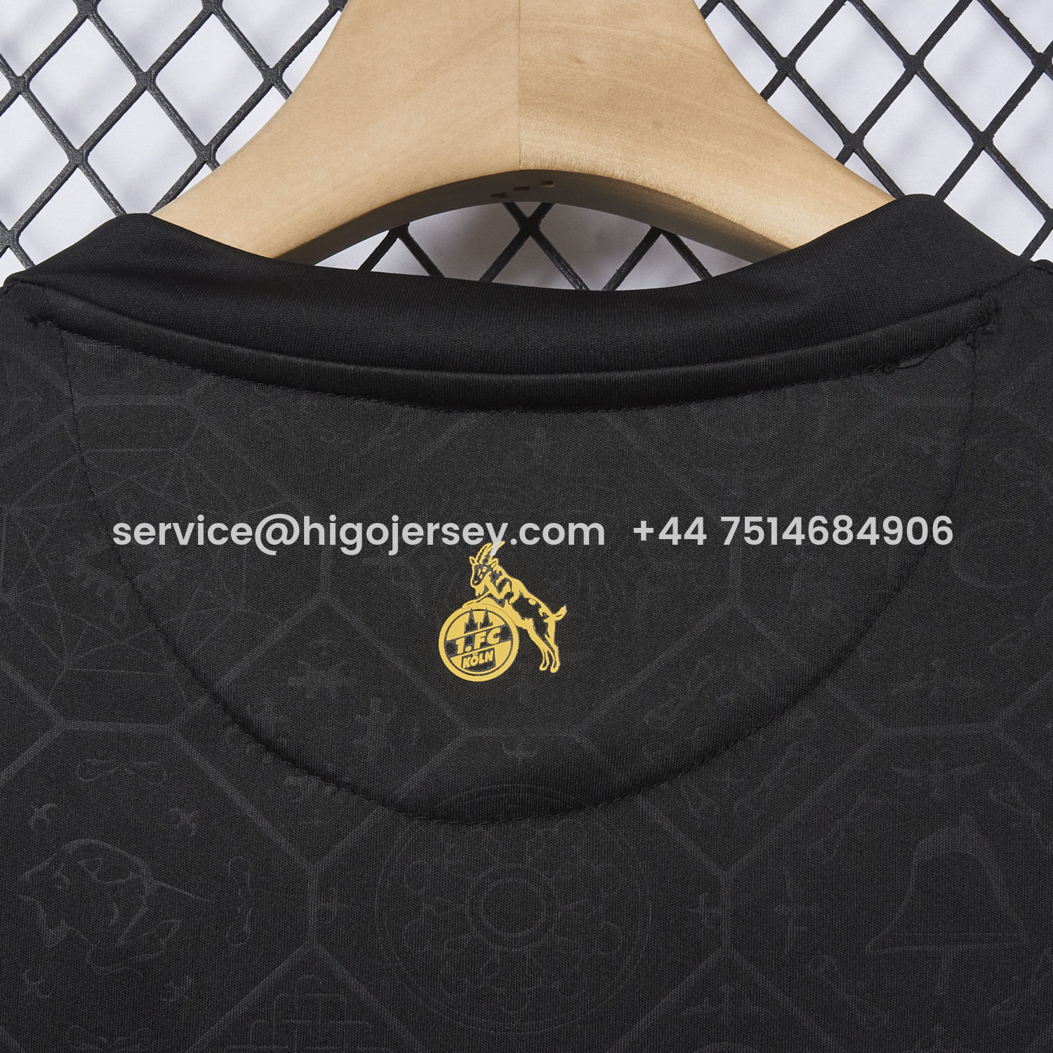 Higojerseys-Köln 25-26 Third Black Jersey - Fans Version