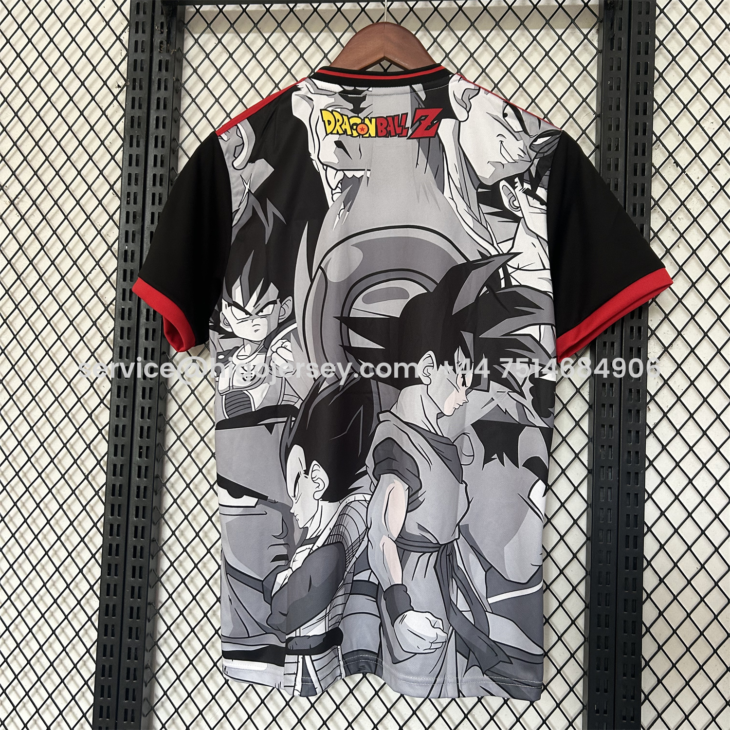 Higojerseys-Japan 25-26 Dragon Ball Z Vegeta And Goku White Special Jersey - Fans Version