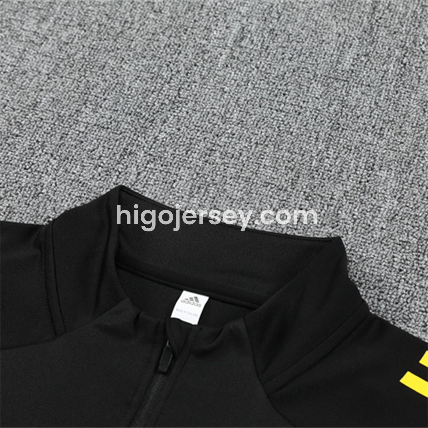 Higojerseys-Manchester United 25-26 Long Sleeves Training Set - Black Top & Black Pants