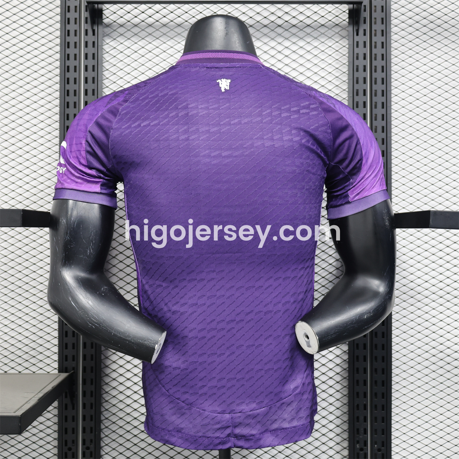 Higojerseys-Manchester United 24-25 Purple Gradient Special Edition Jersey - Player Version