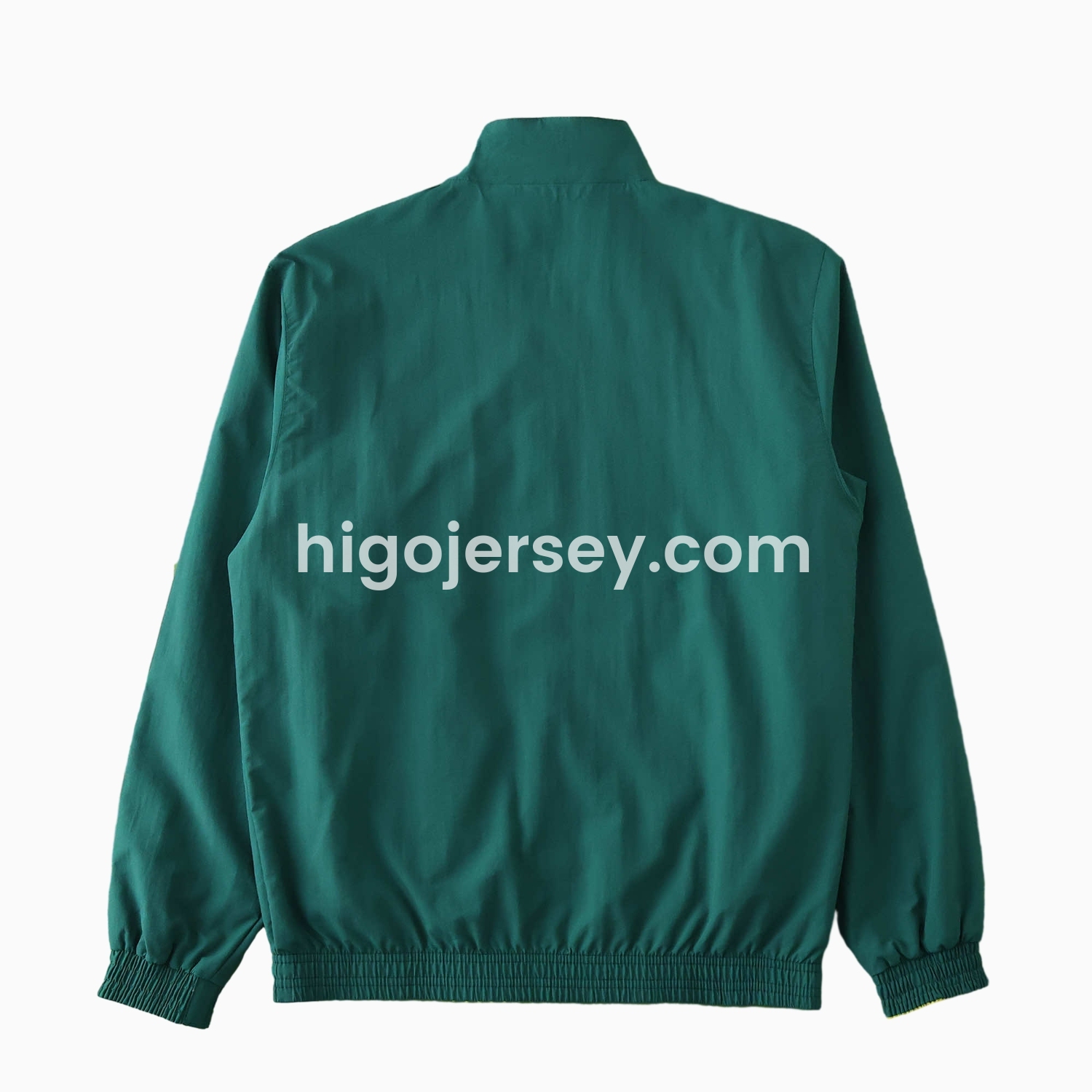 Higojerseys-Newcastle United 24-25 Retro Style Double Sided Reversible Windbreaker - Green & Yellow