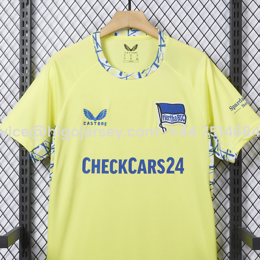 Higojerseys-Hertha BSC 25-26 Third Jersey - Fans Version