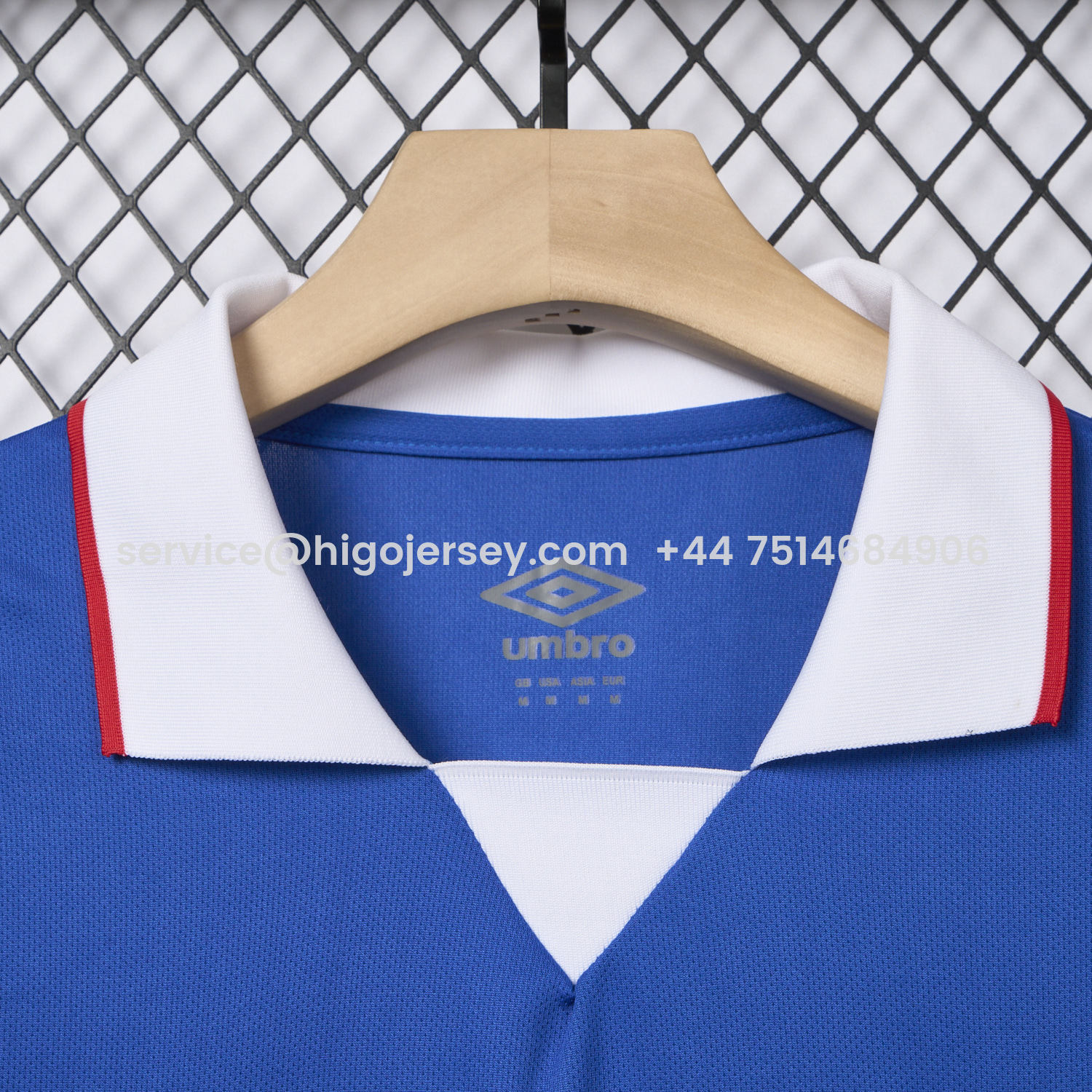 Higojerseys-Glasgow Rangers 25-26 Home Jersey - Fans Version